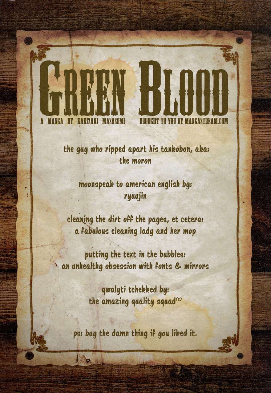 Read Green Blood (en) Manga Online