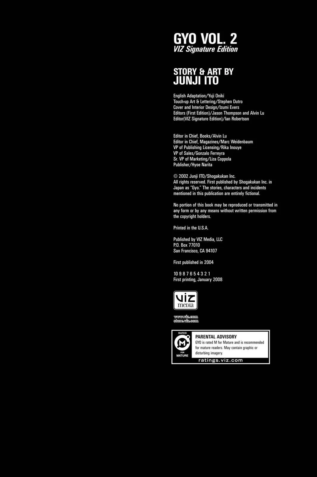 Read Gyo (en) Manga Online