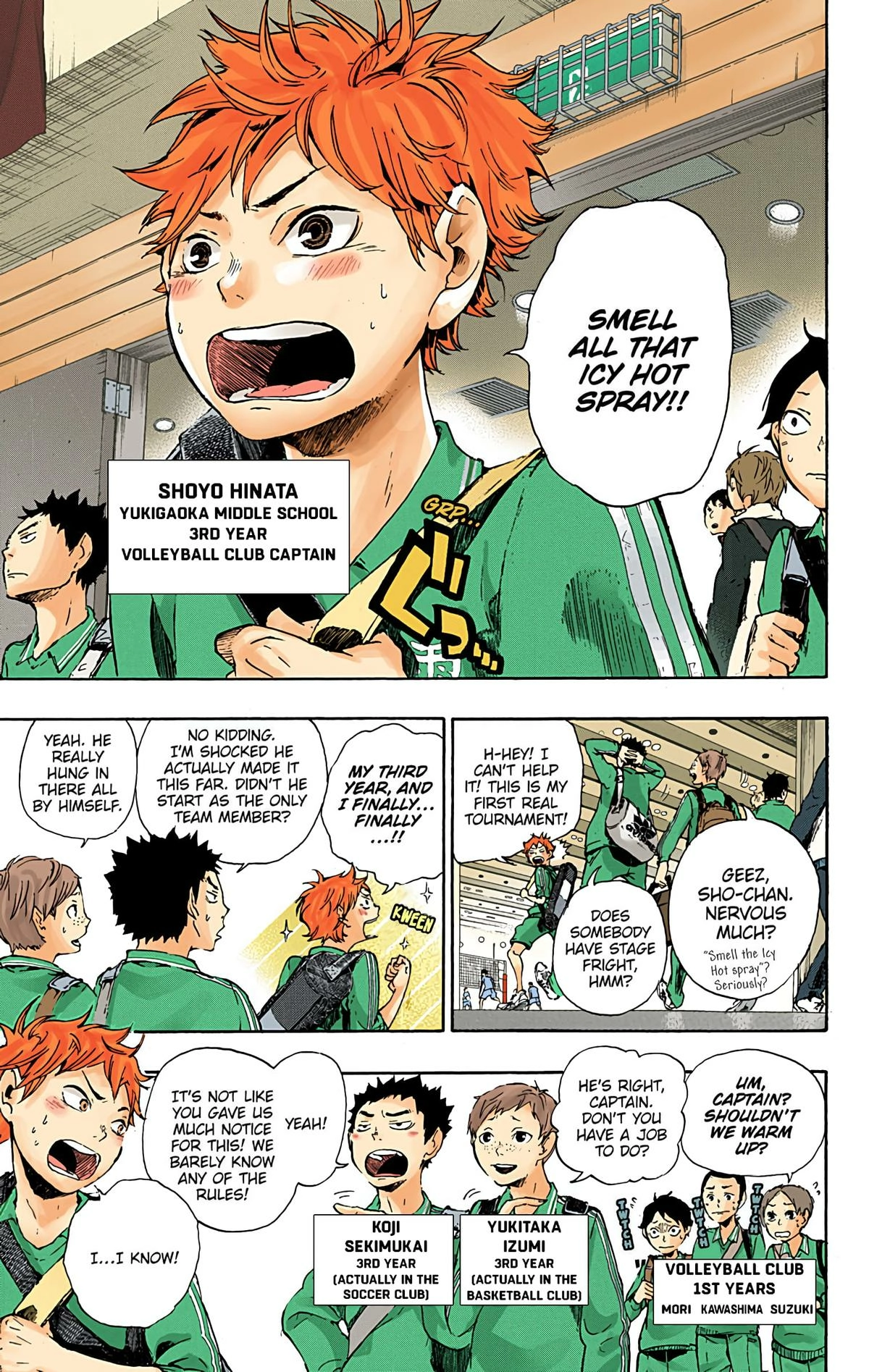 Read Haikyu!! (en) Manga Online