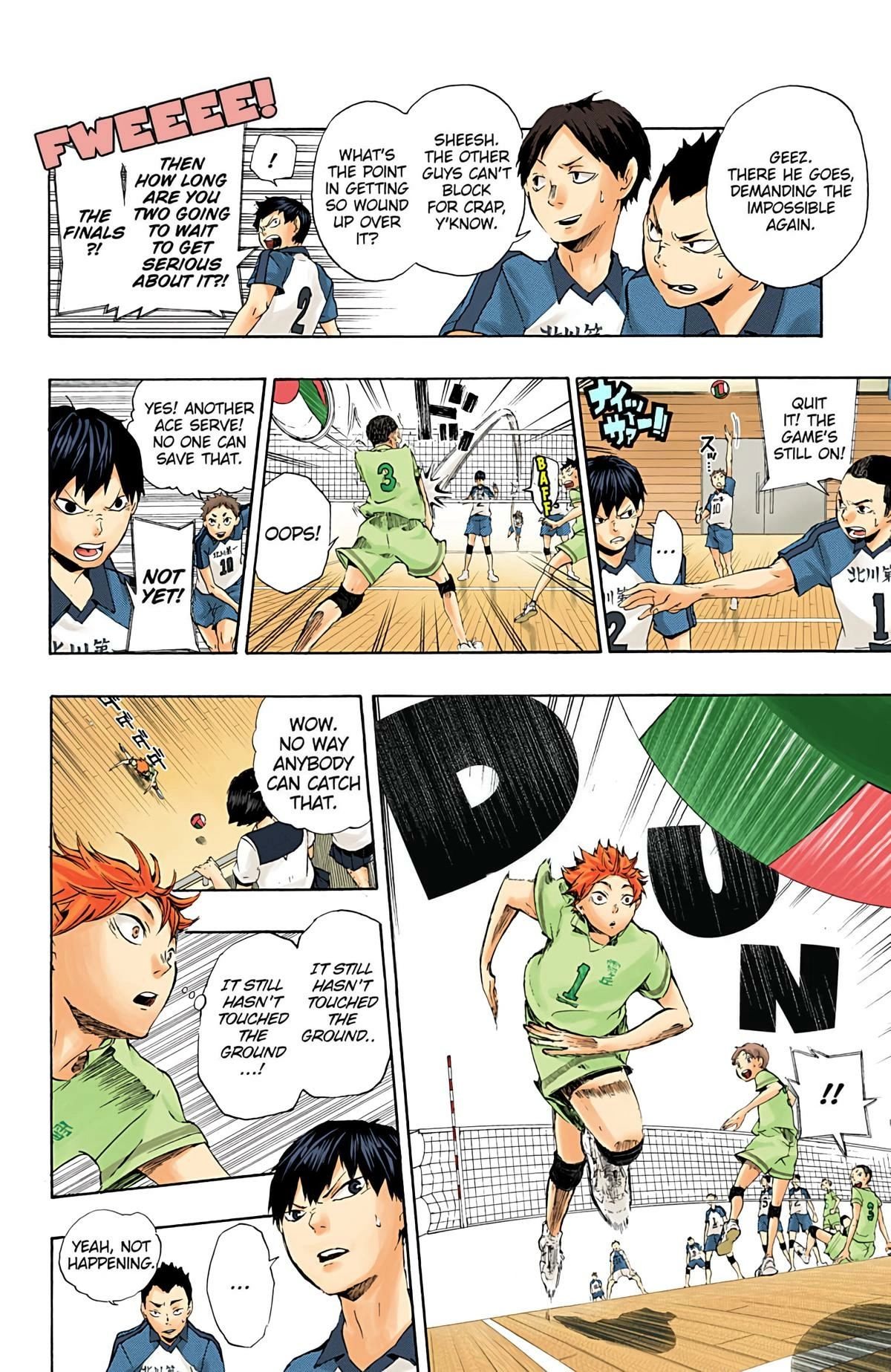 Read Haikyu!! (en) Manga Online