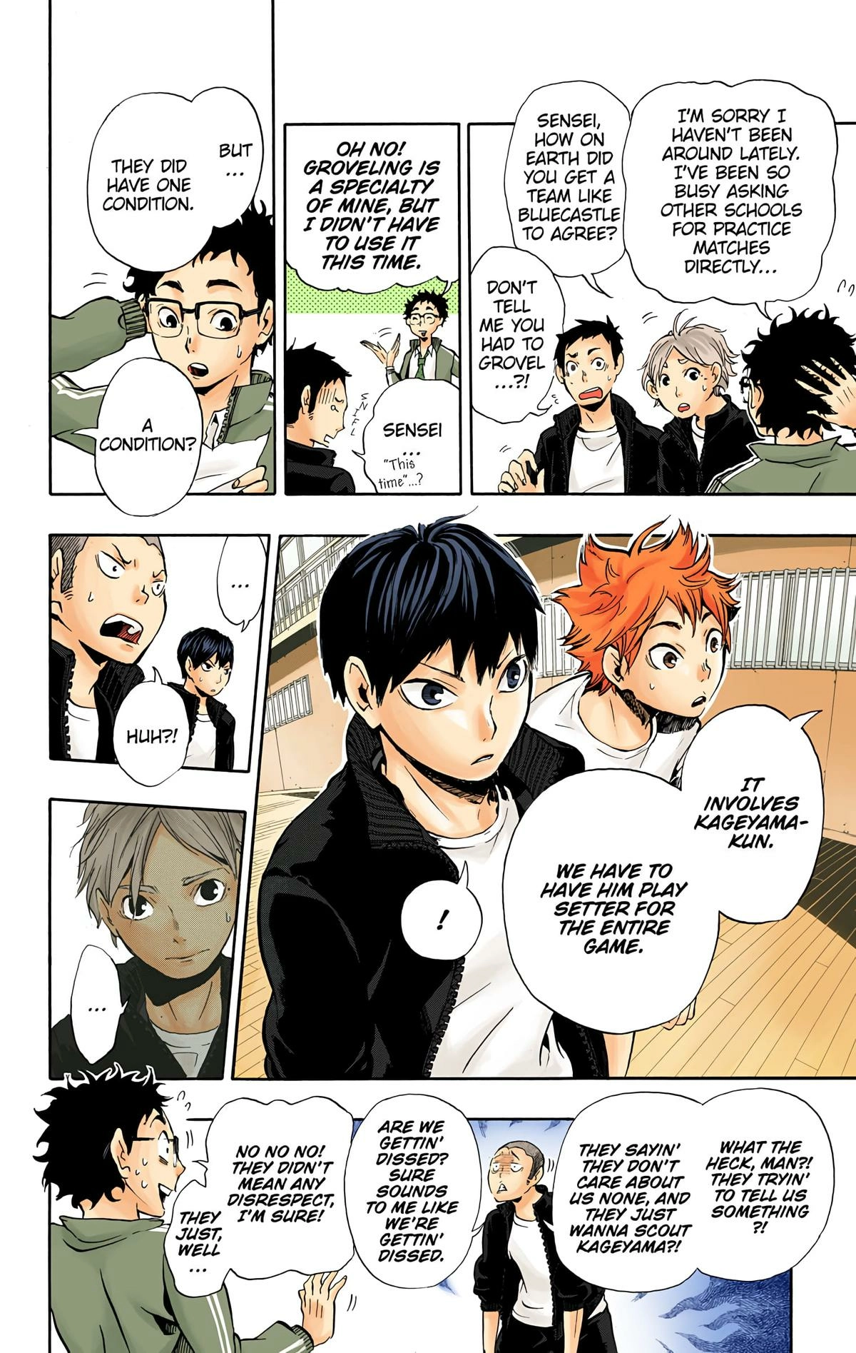 Read Haikyu!! (en) Manga Online
