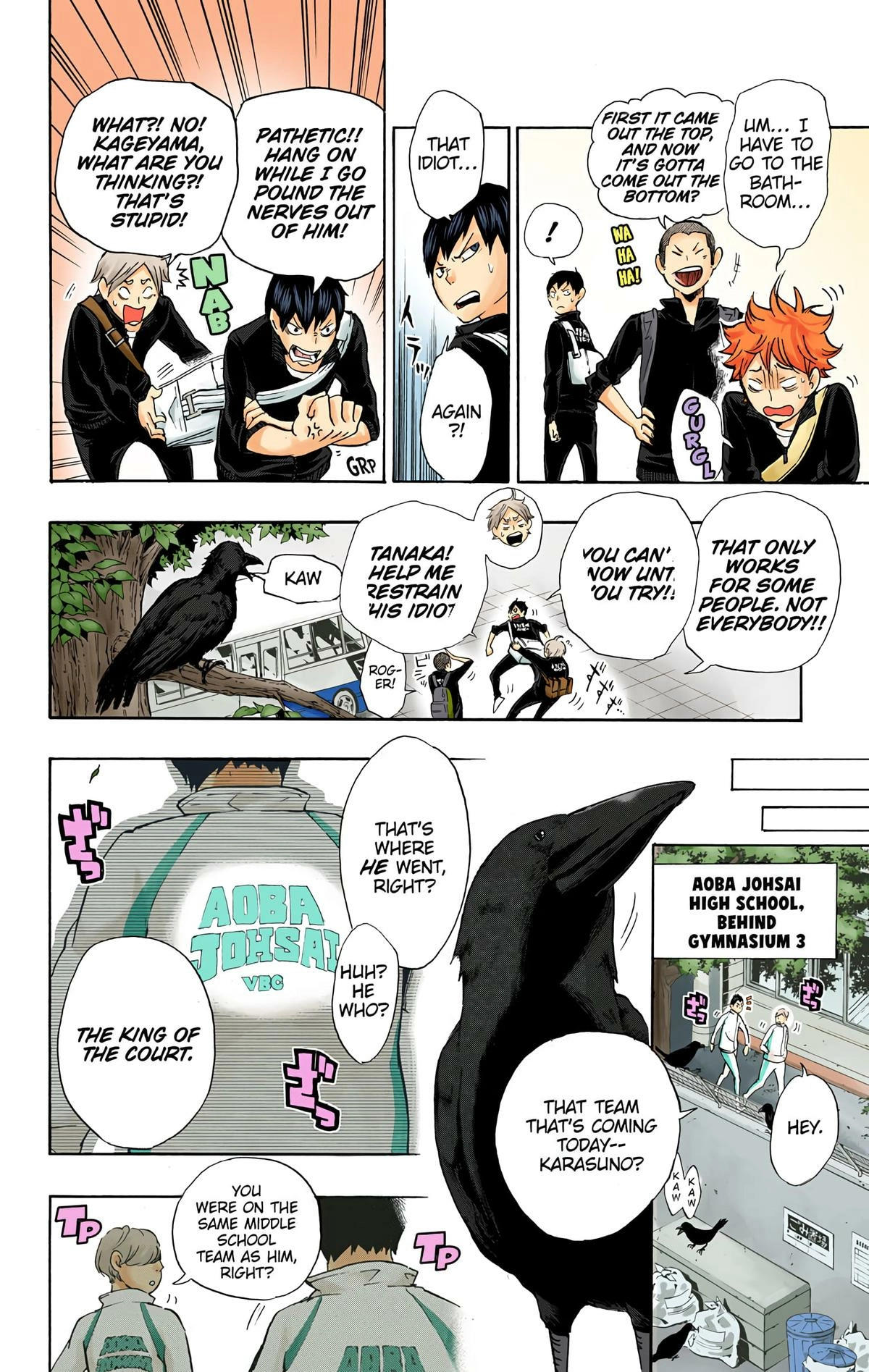 Read Haikyu!! (en) Manga Online