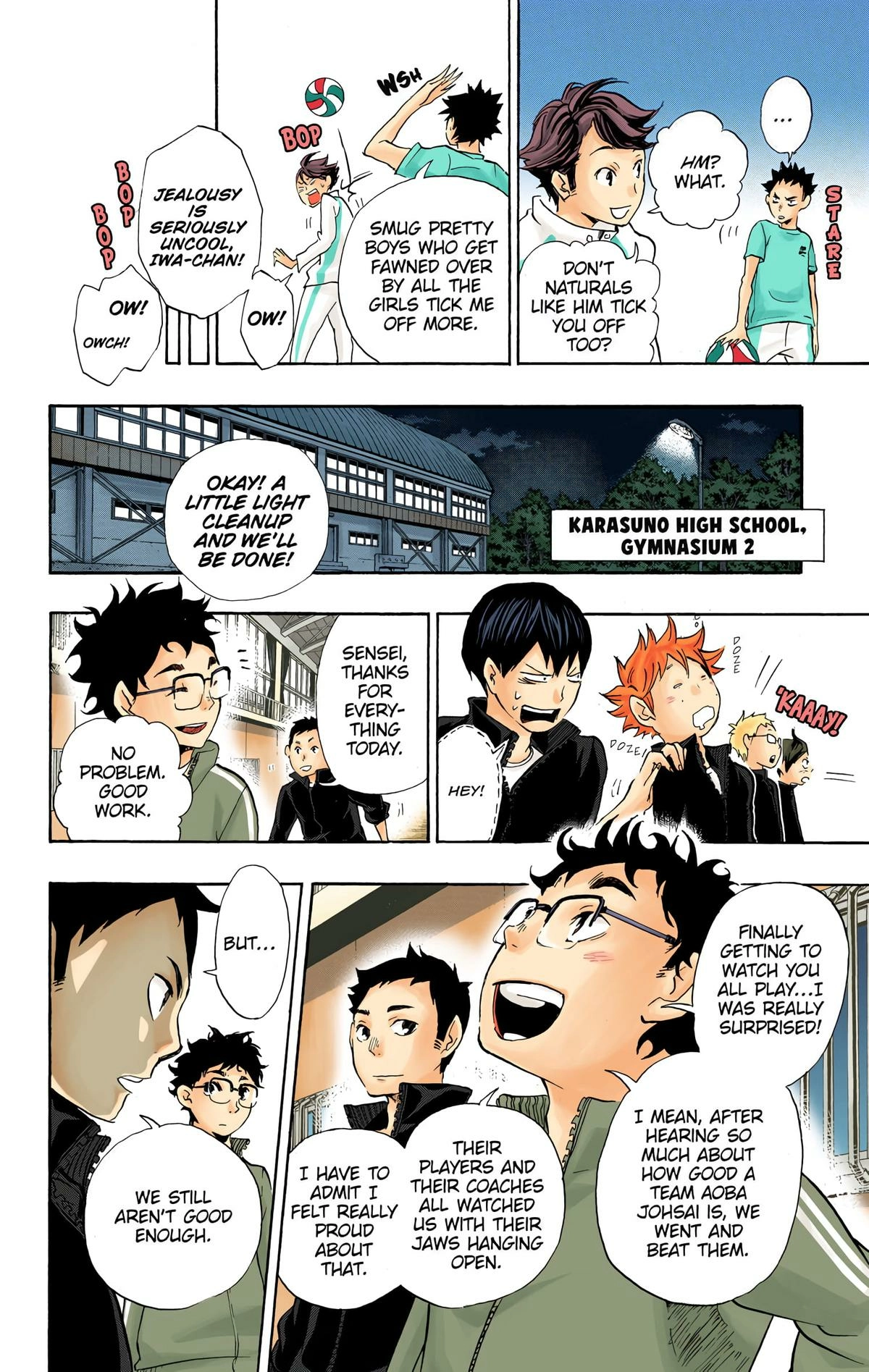 Read Haikyu!! (en) Manga Online