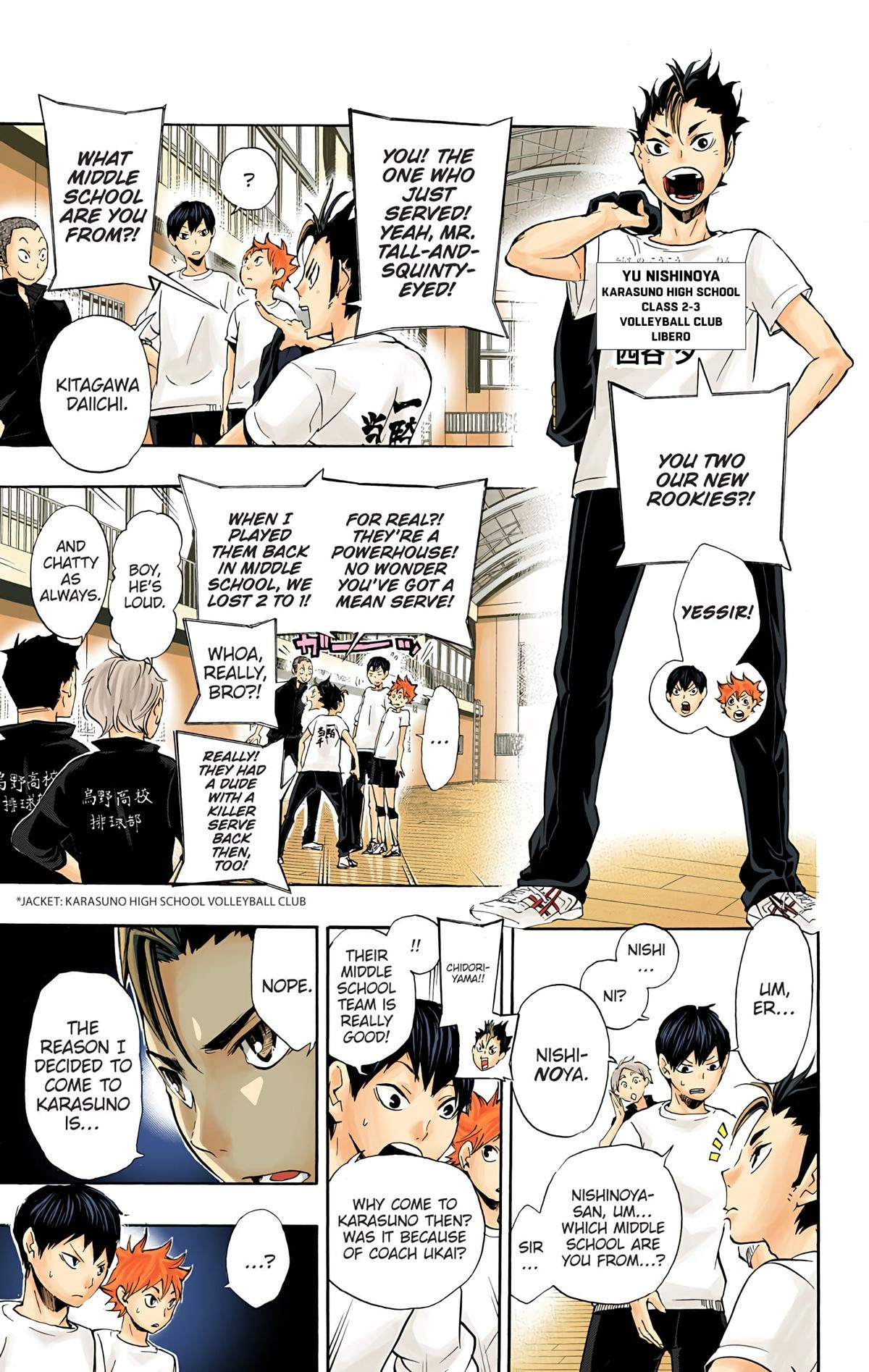Read Haikyu!! (en) Manga Online
