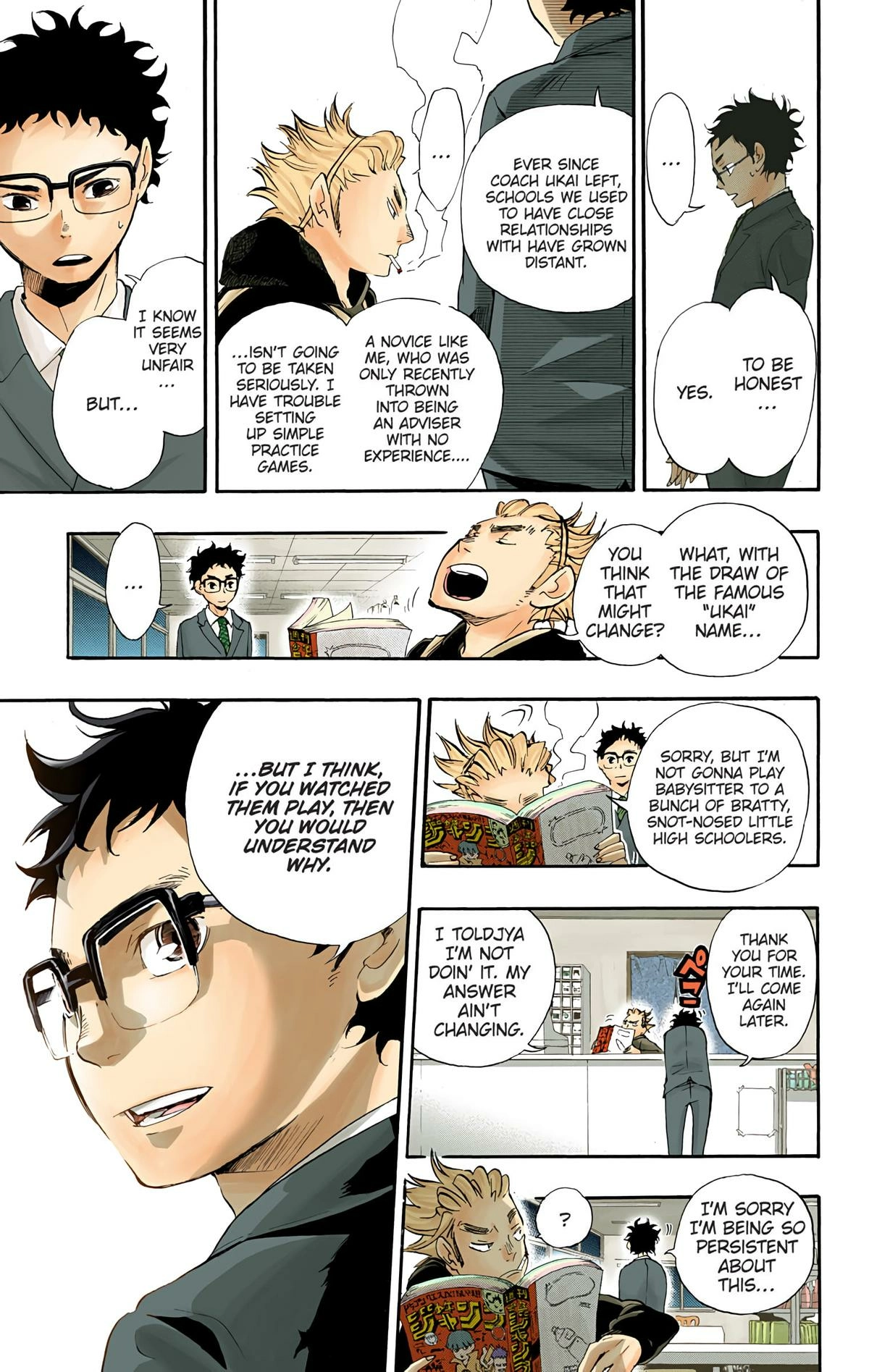 Read Haikyu!! (en) Manga Online