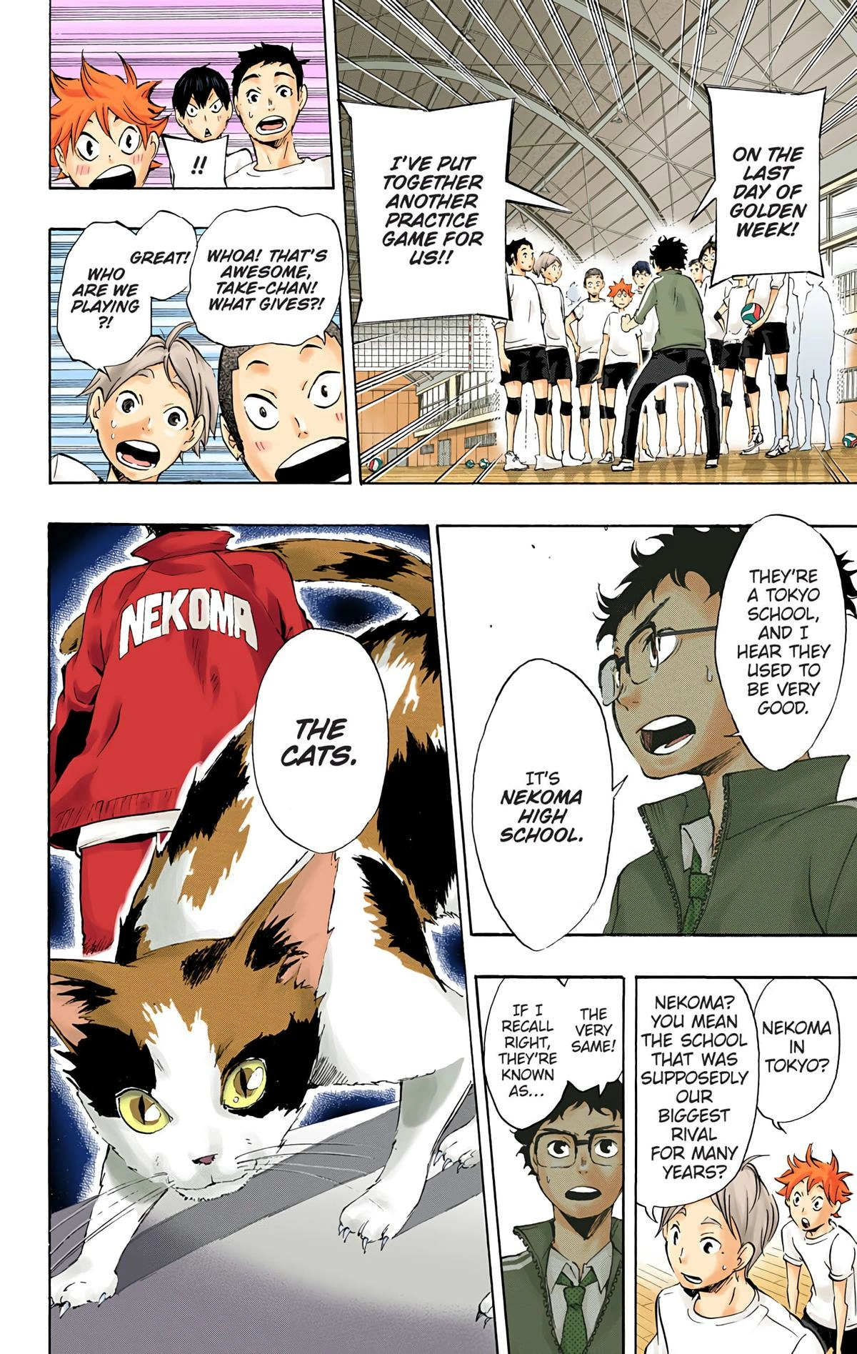 Read Haikyu!! (en) Manga Online