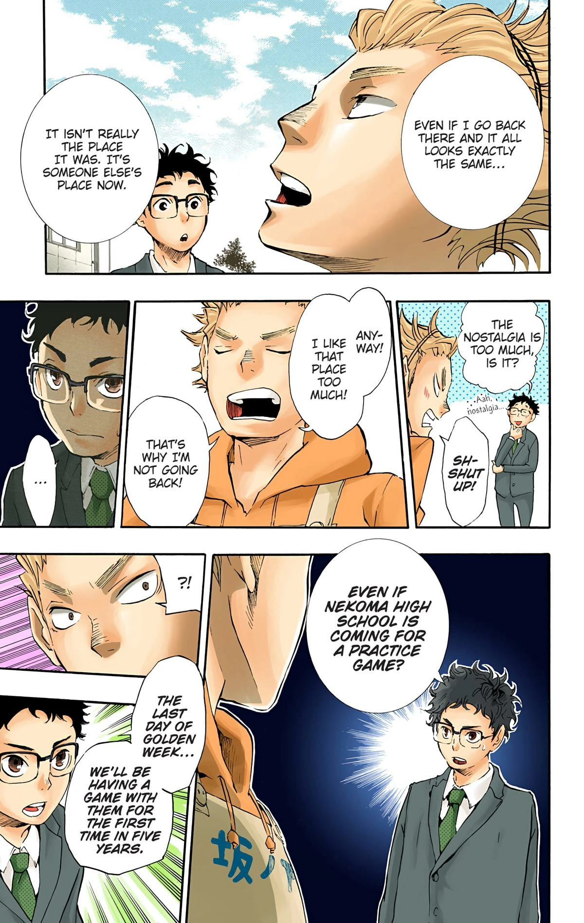 Read Haikyu!! (en) Manga Online