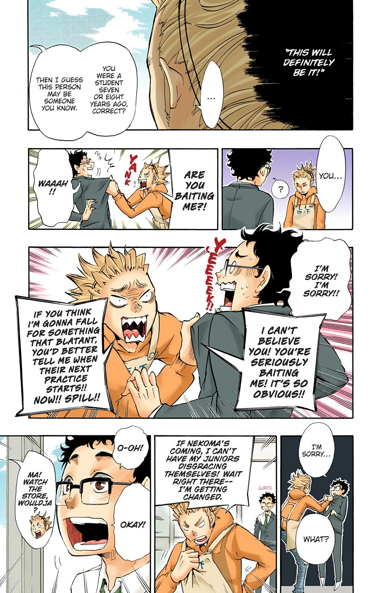 Read Haikyu!! (en) Manga Online