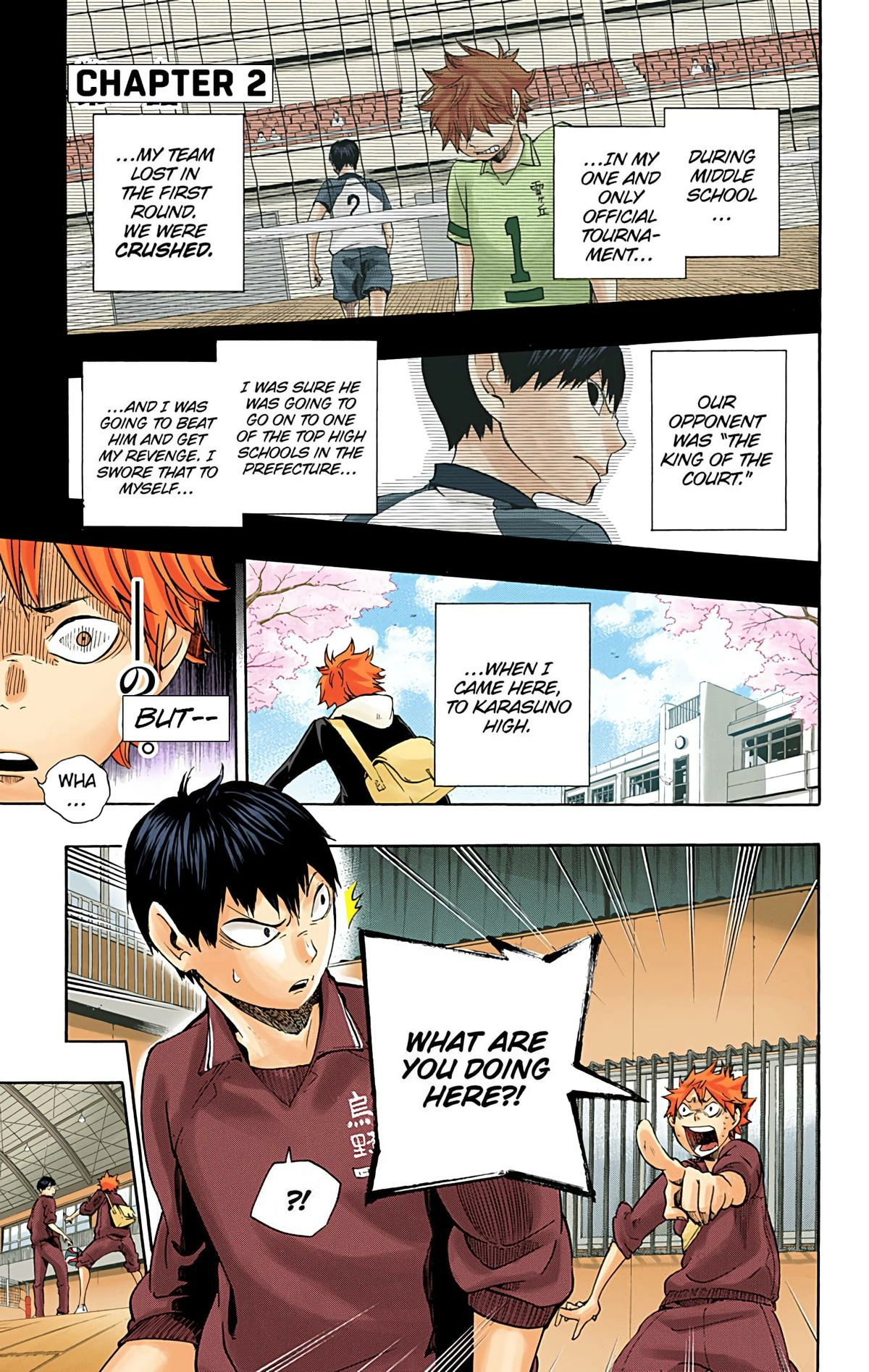 Read Haikyu!! (en) Manga Online