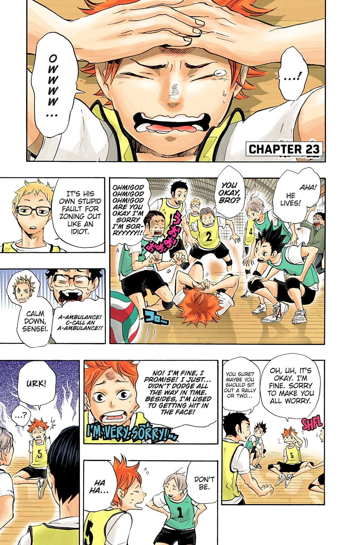 Read Haikyu!! (en) Manga Online