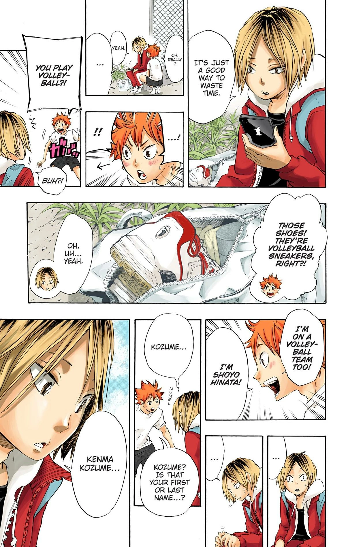 Read Haikyu!! (en) Manga Online