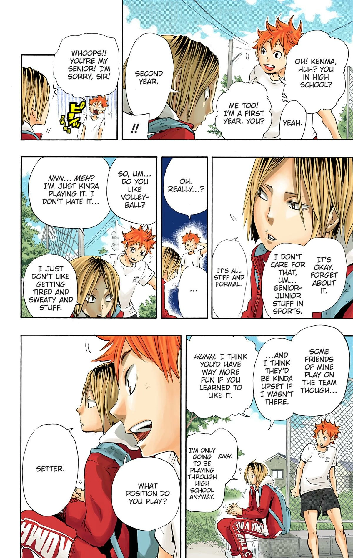 Read Haikyu!! (en) Manga Online