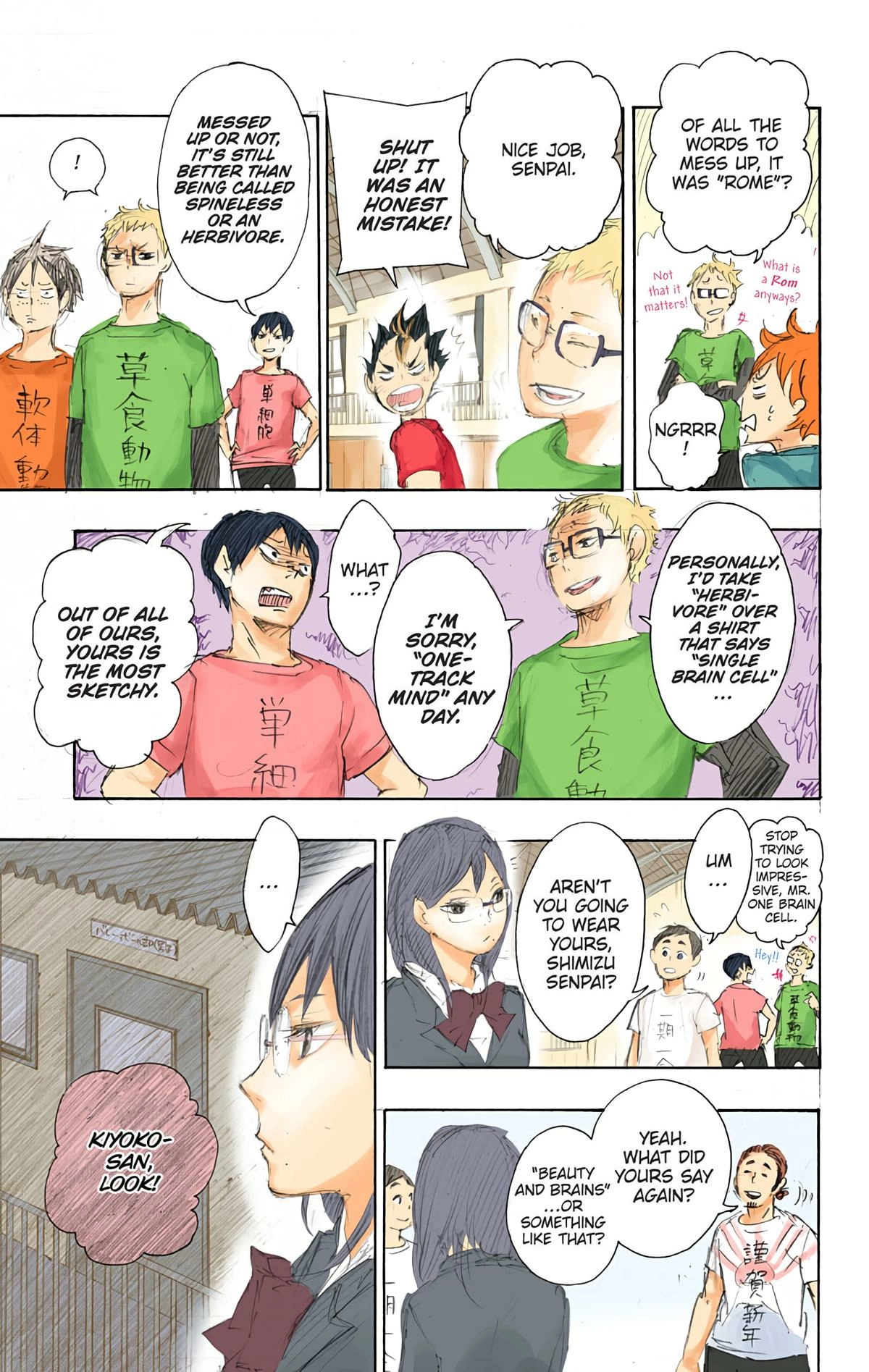 Read Haikyu!! (en) Manga Online