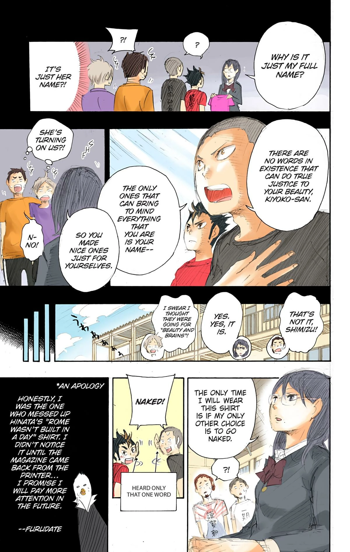 Read Haikyu!! (en) Manga Online