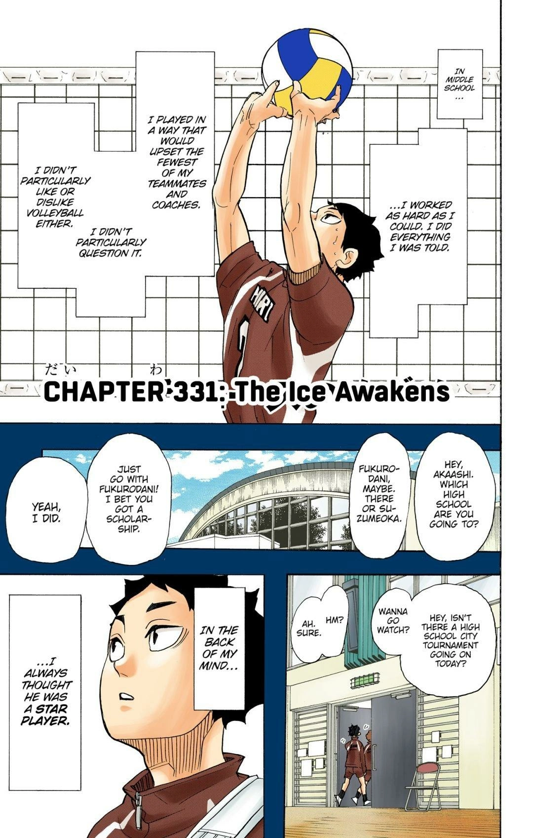 Read Haikyu!! (en) Manga Online