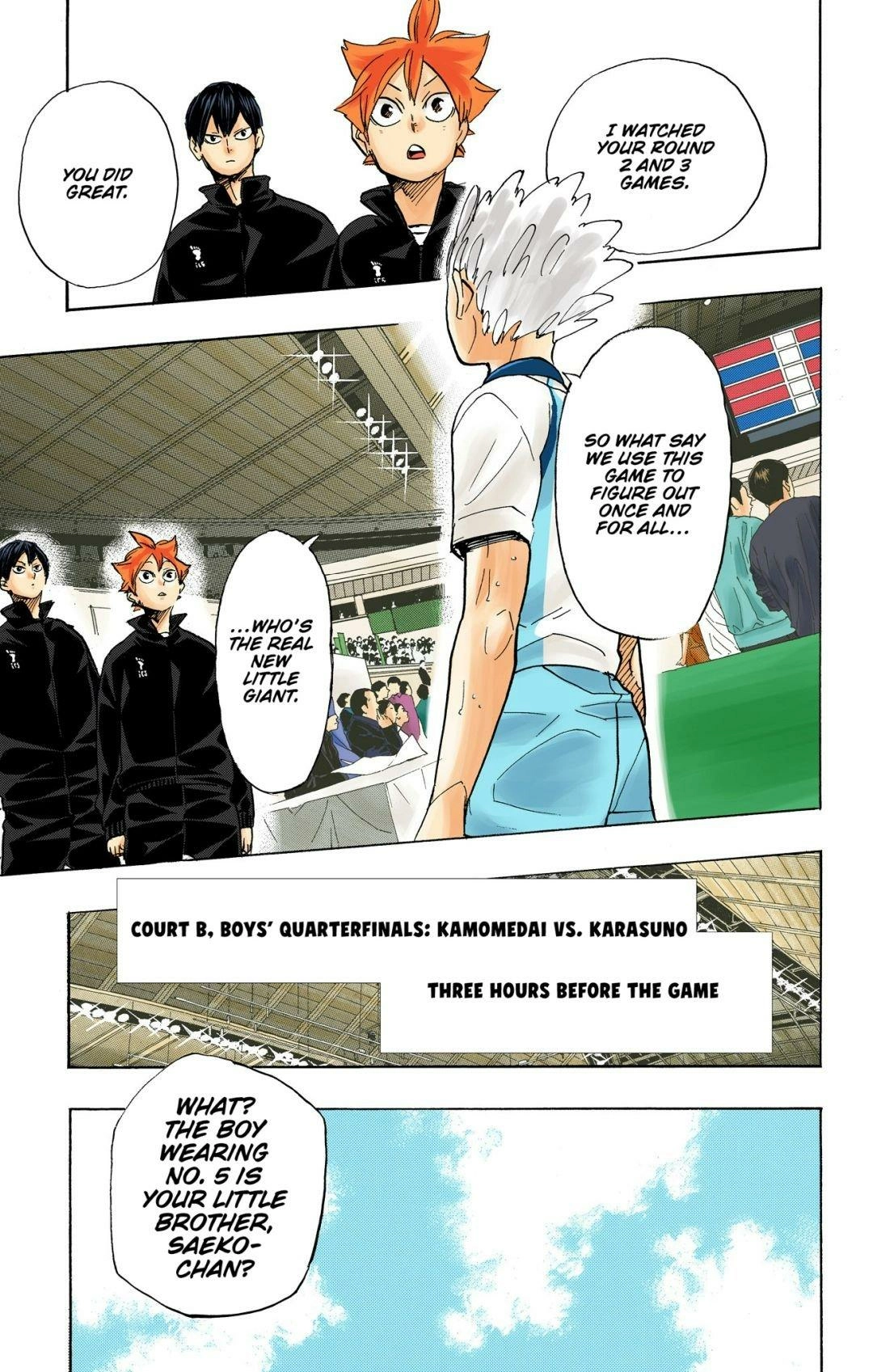 Read Haikyu!! (en) Manga Online
