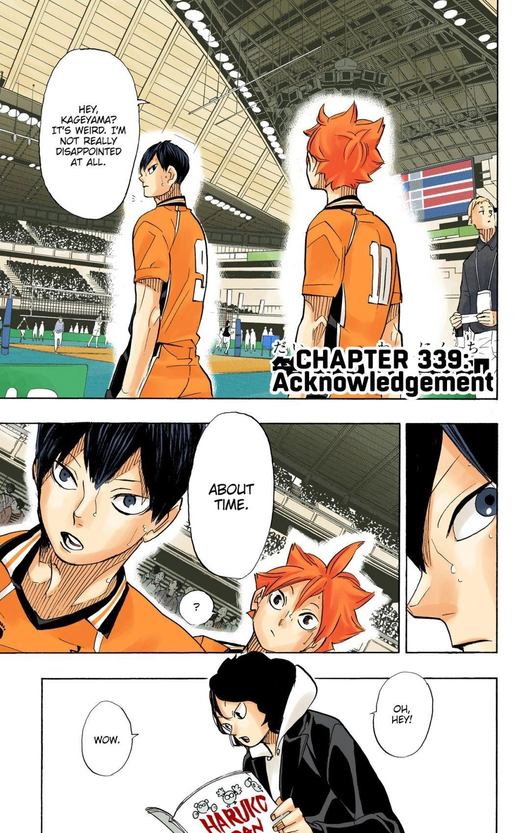 Read Haikyu!! (en) Manga Online
