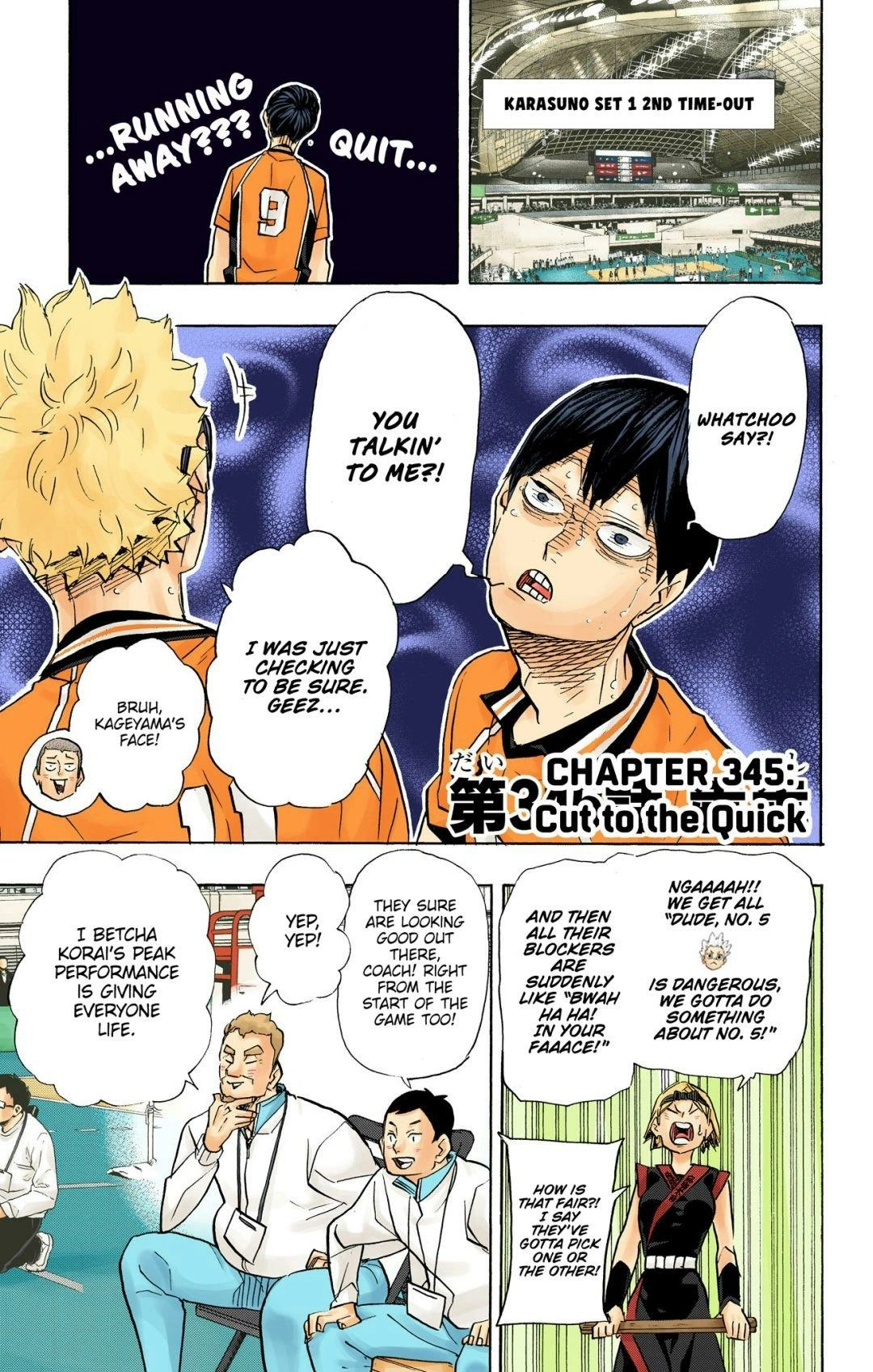 Read Haikyu!! (en) Manga Online