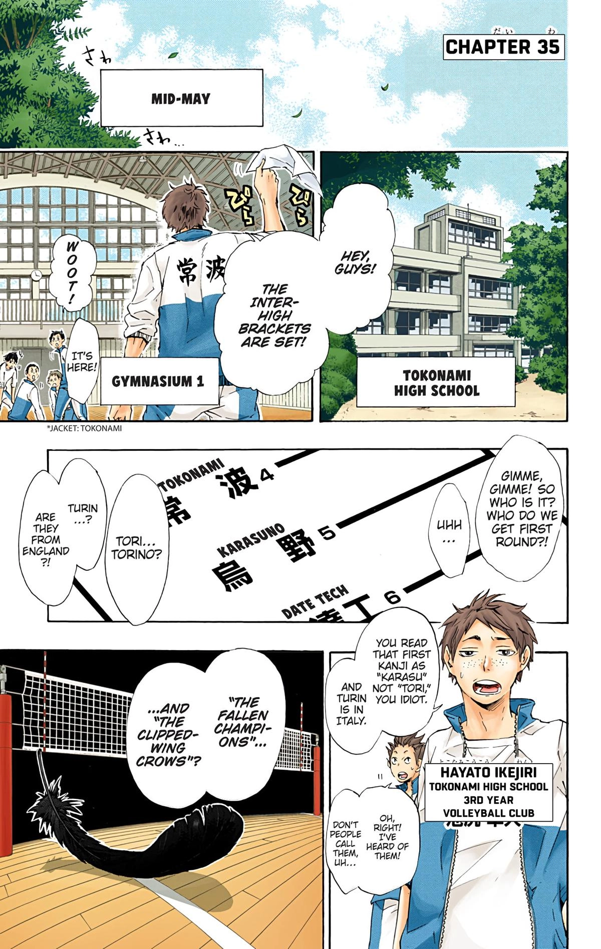 Read Haikyu!! (en) Manga Online