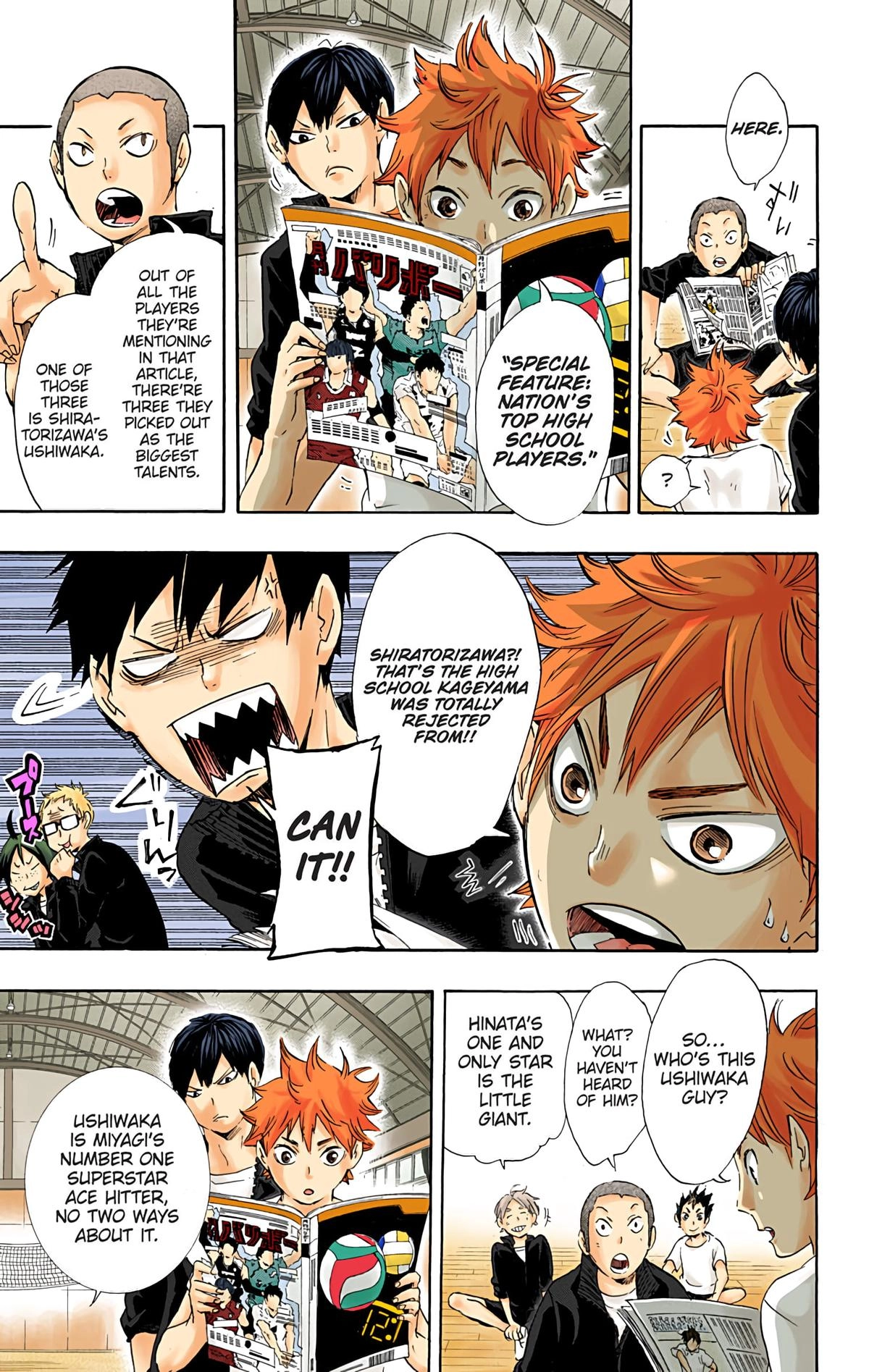 Read Haikyu!! (en) Manga Online