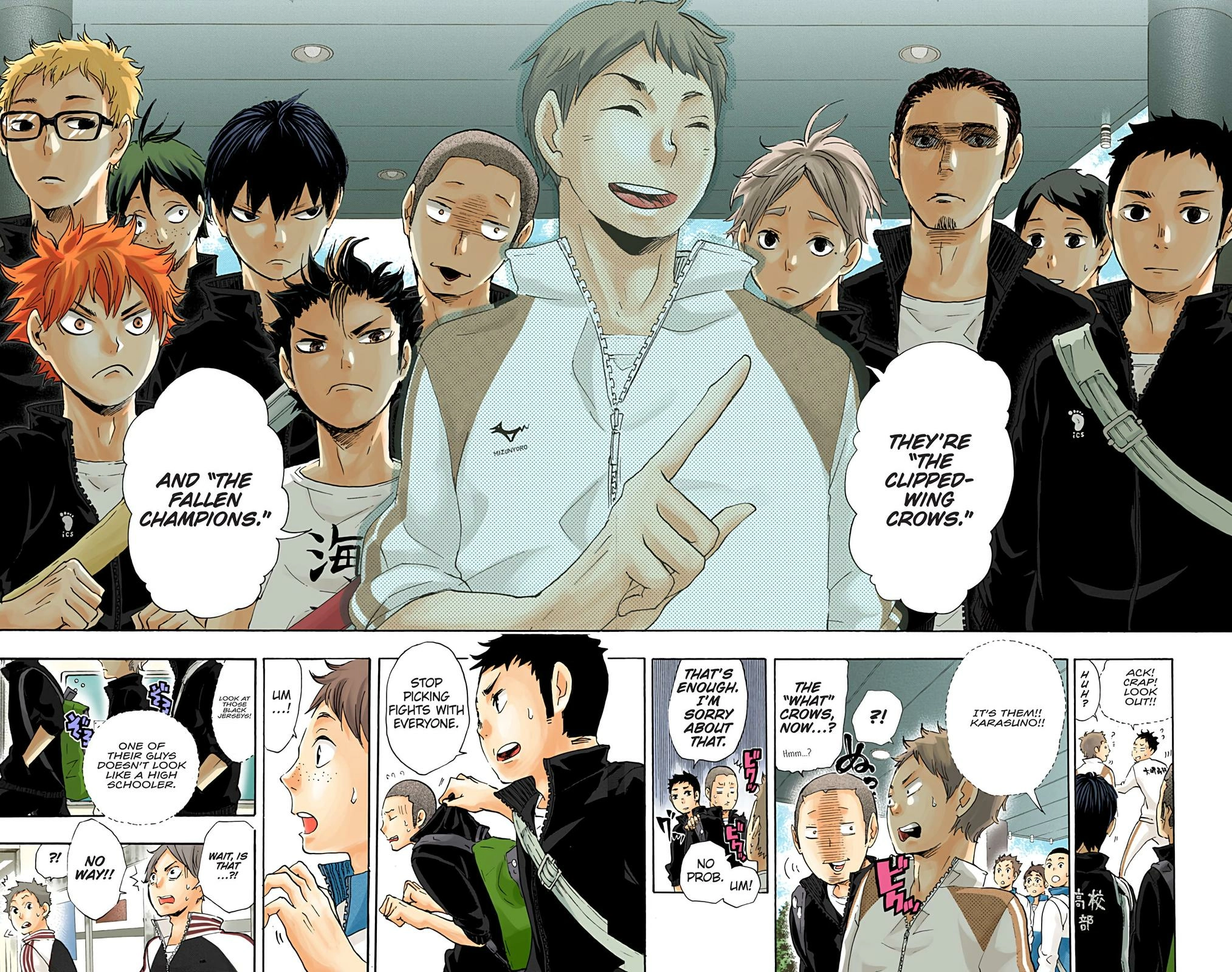Read Haikyu!! (en) Manga Online