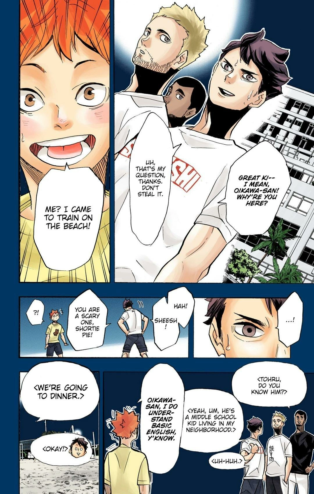 Read Haikyu!! (en) Manga Online