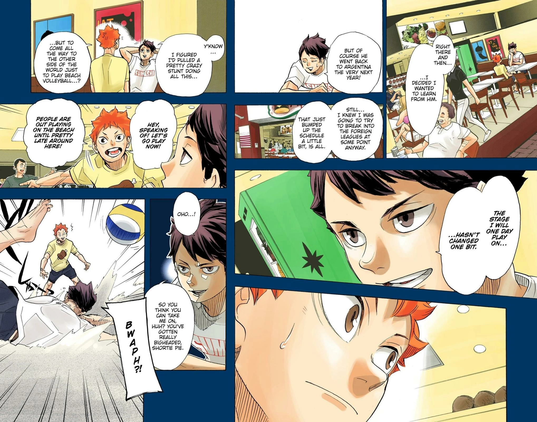 Read Haikyu!! (en) Manga Online