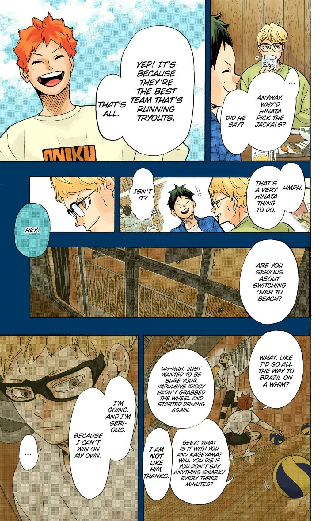 Read Haikyu!! (en) Manga Online