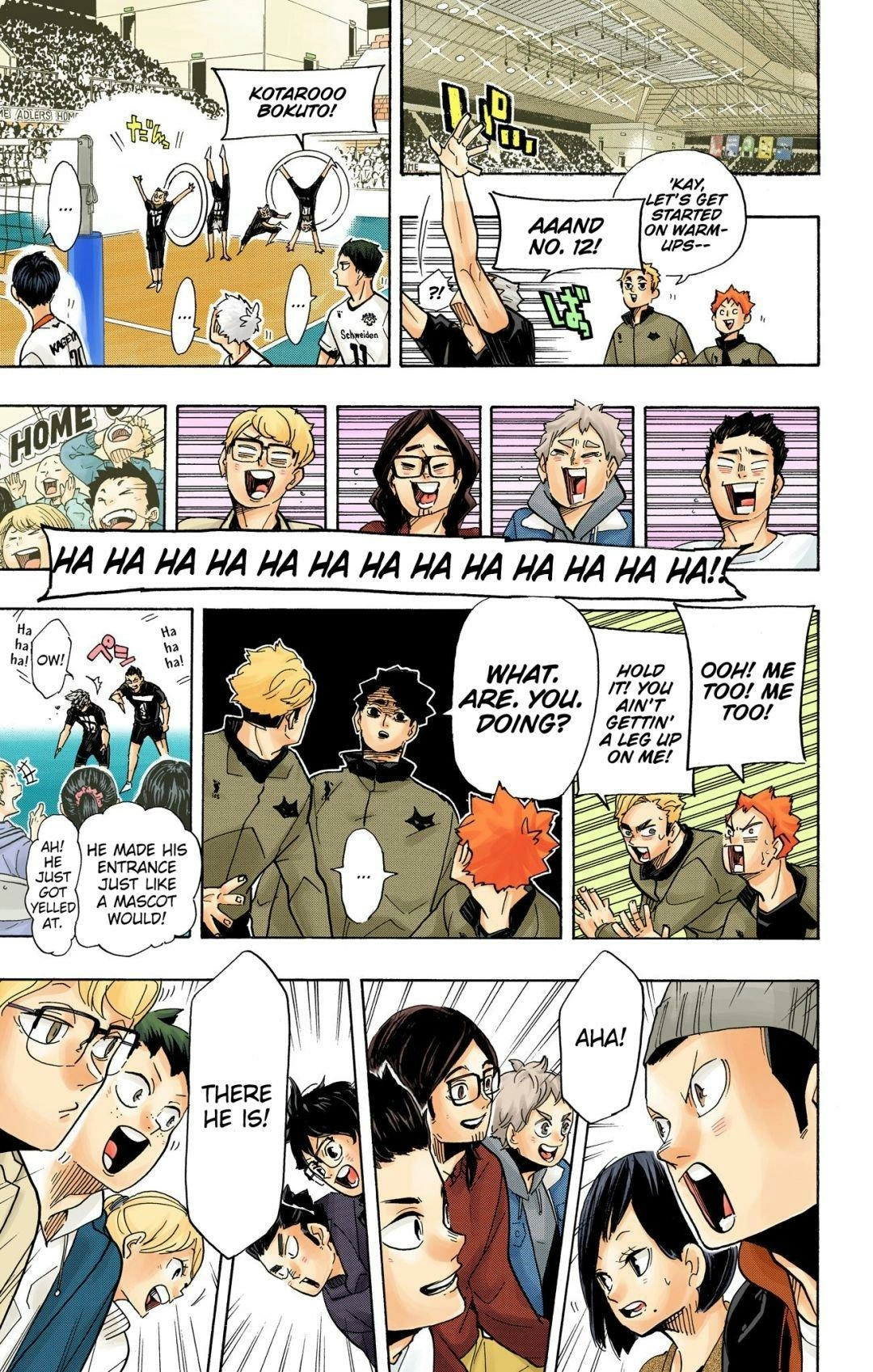 Read Haikyu!! (en) Manga Online