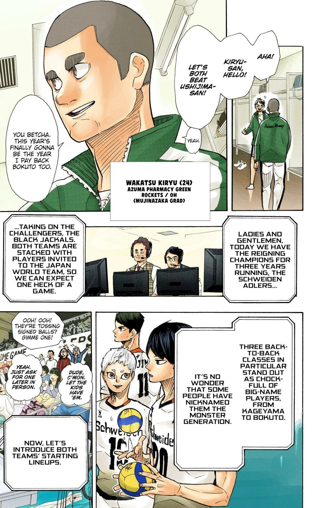 Read Haikyu!! (en) Manga Online