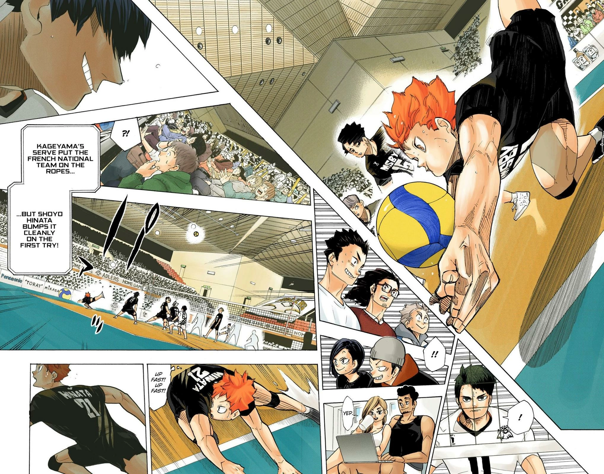 Read Haikyu!! (en) Manga Online