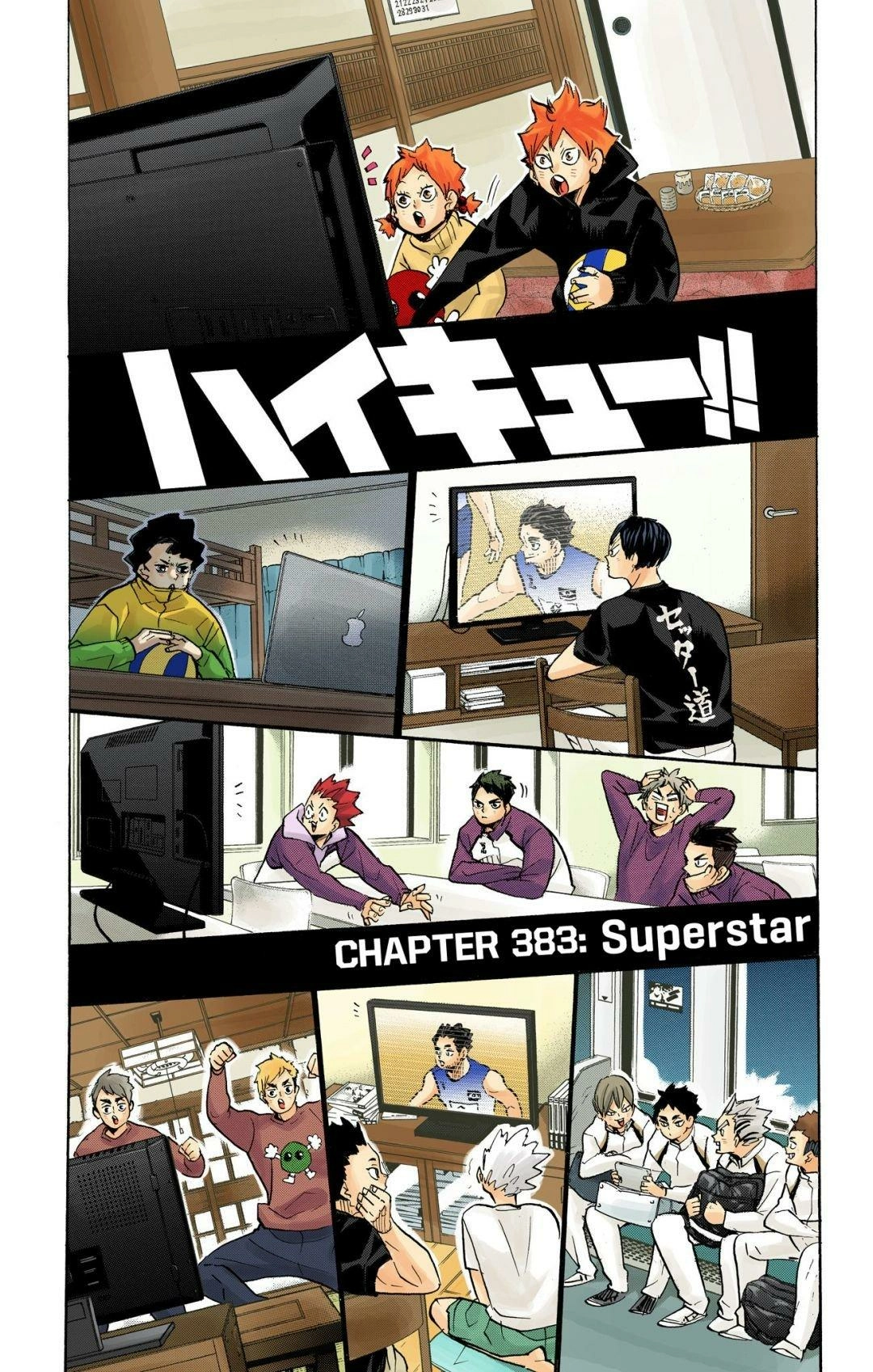 Read Haikyu!! (en) Manga Online