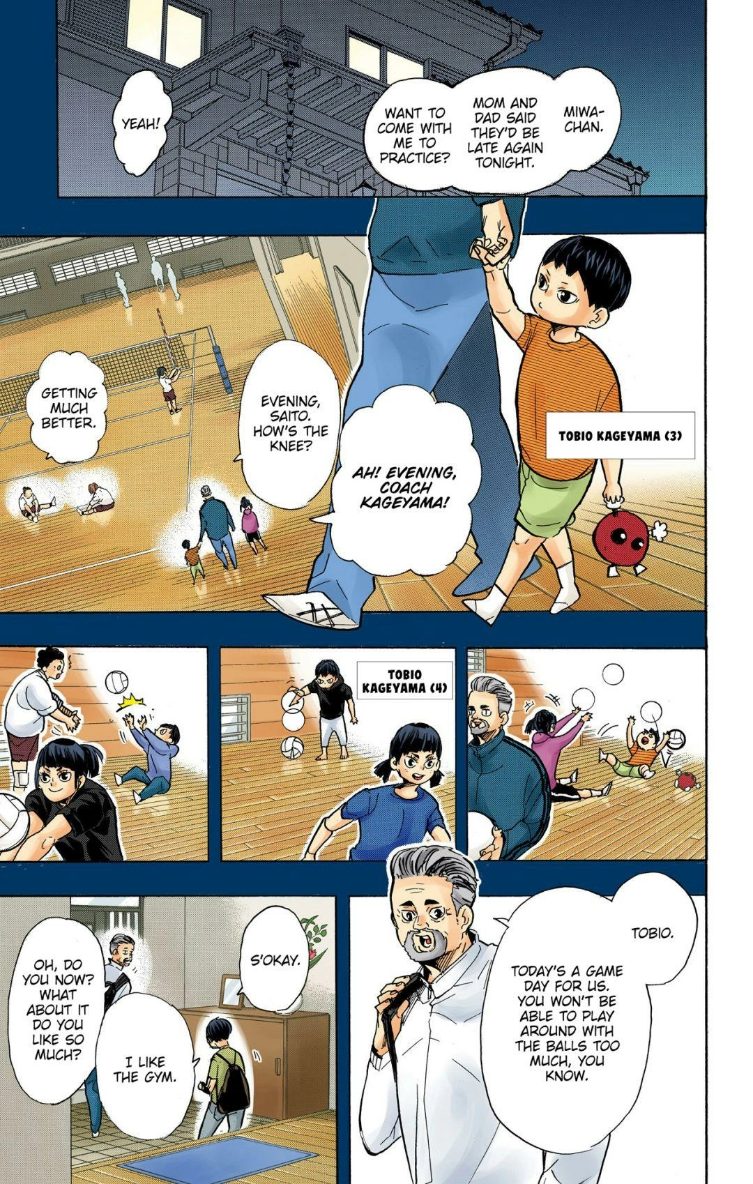 Read Haikyu!! (en) Manga Online