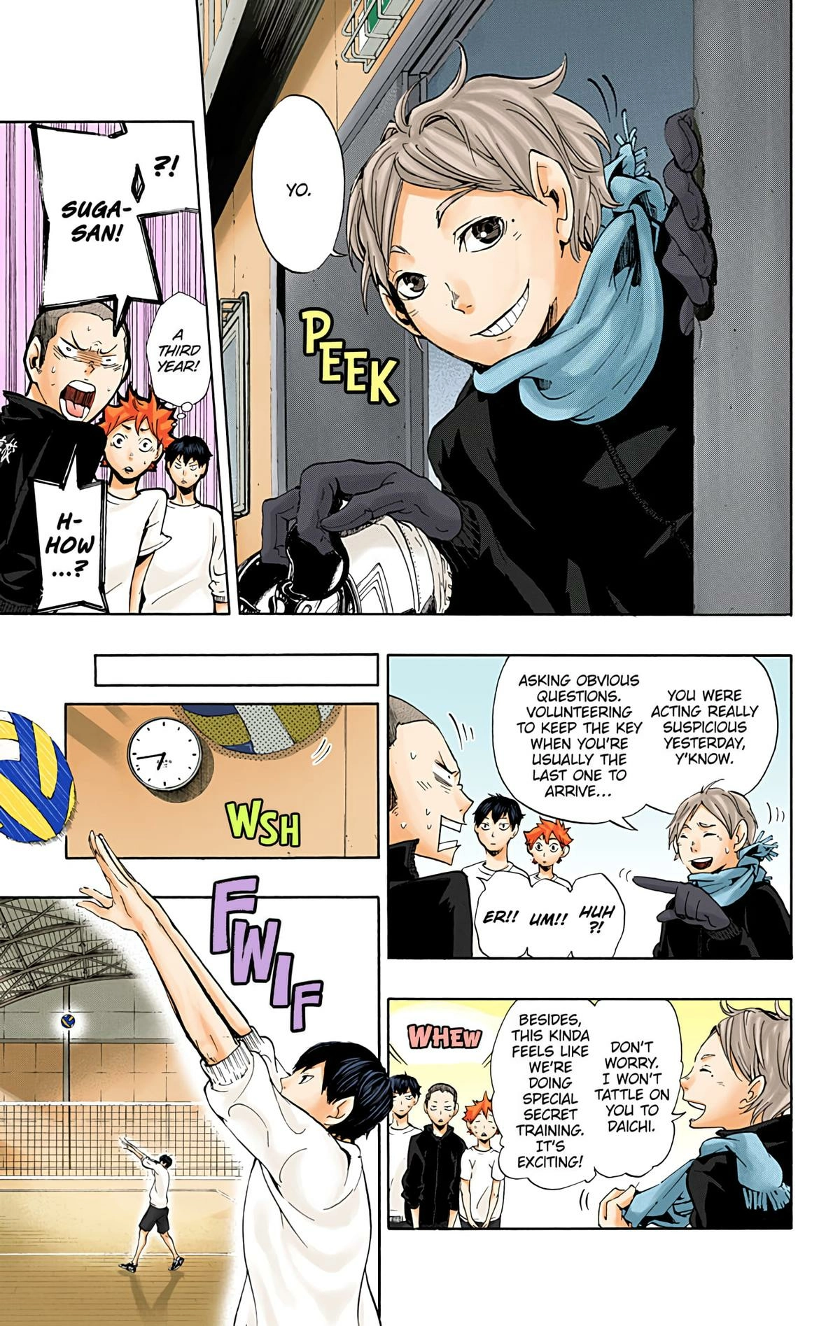 Read Haikyu!! (en) Manga Online