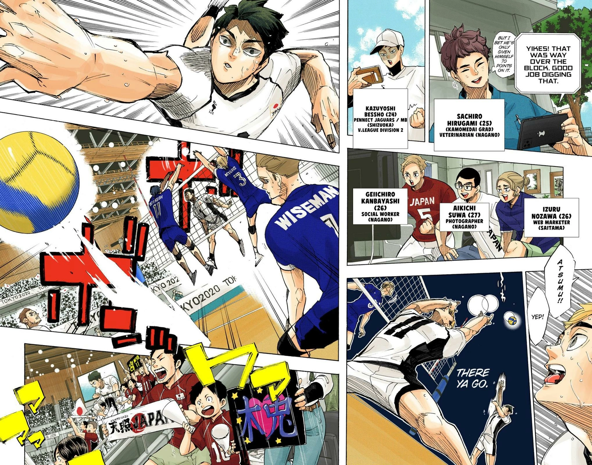 Read Haikyu!! (en) Manga Online