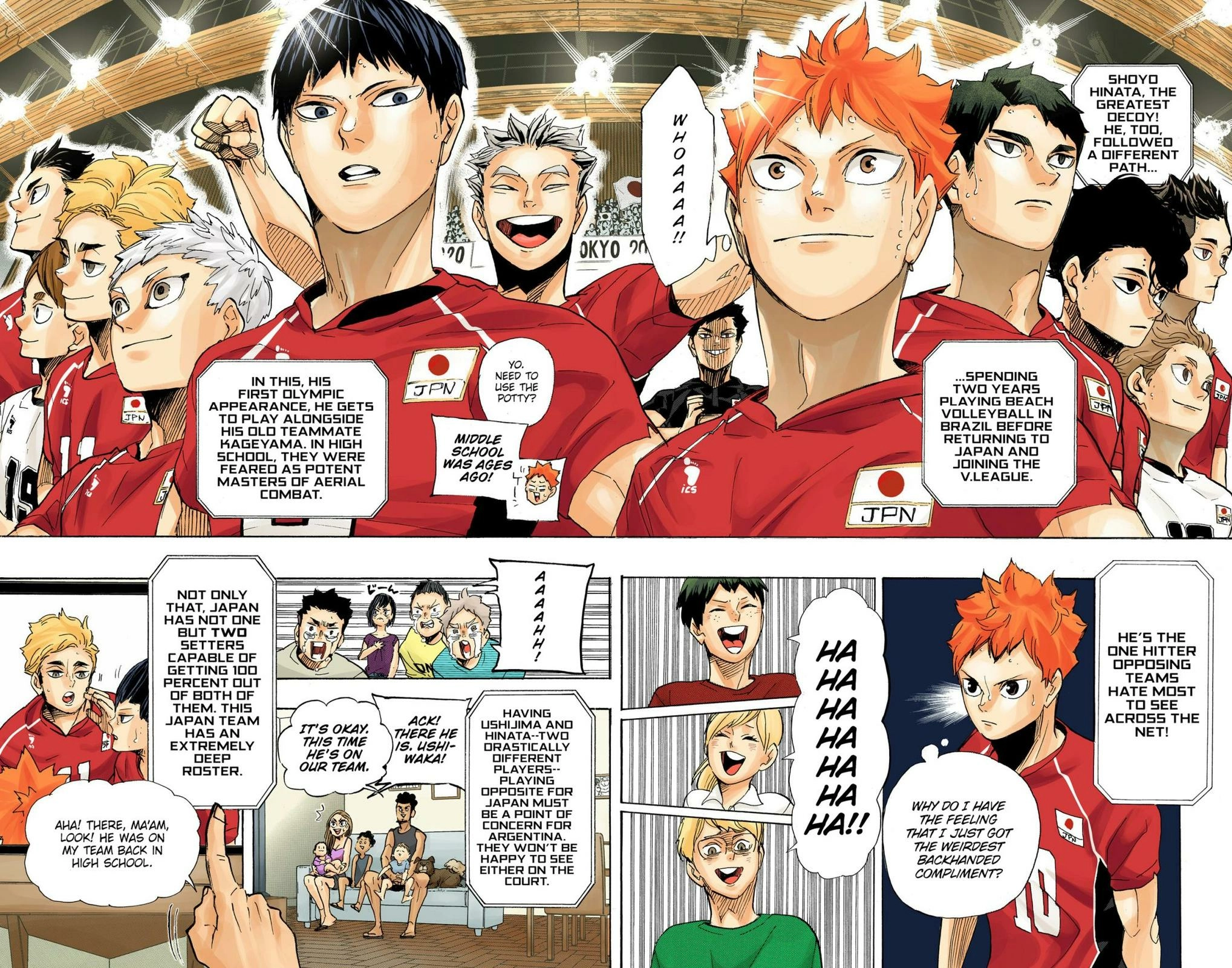 Read Haikyu!! (en) Manga Online