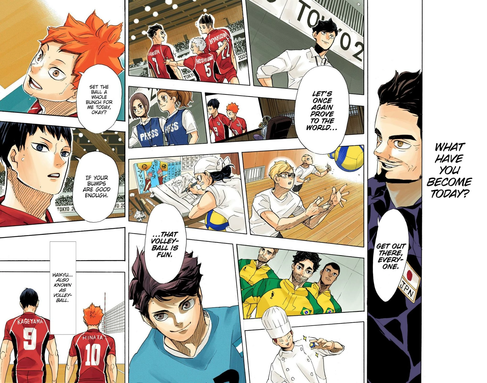 Read Haikyu!! (en) Manga Online