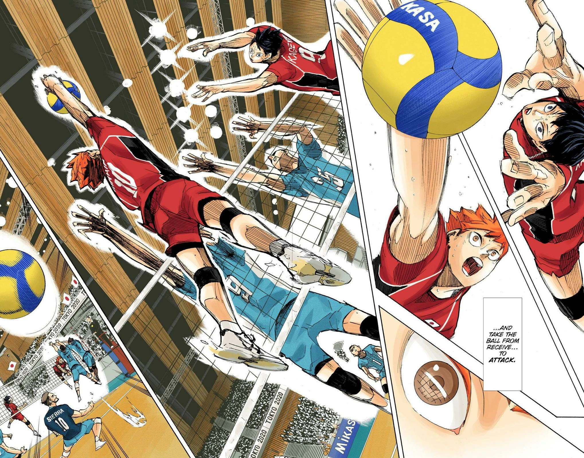 Read Haikyu!! (en) Manga Online