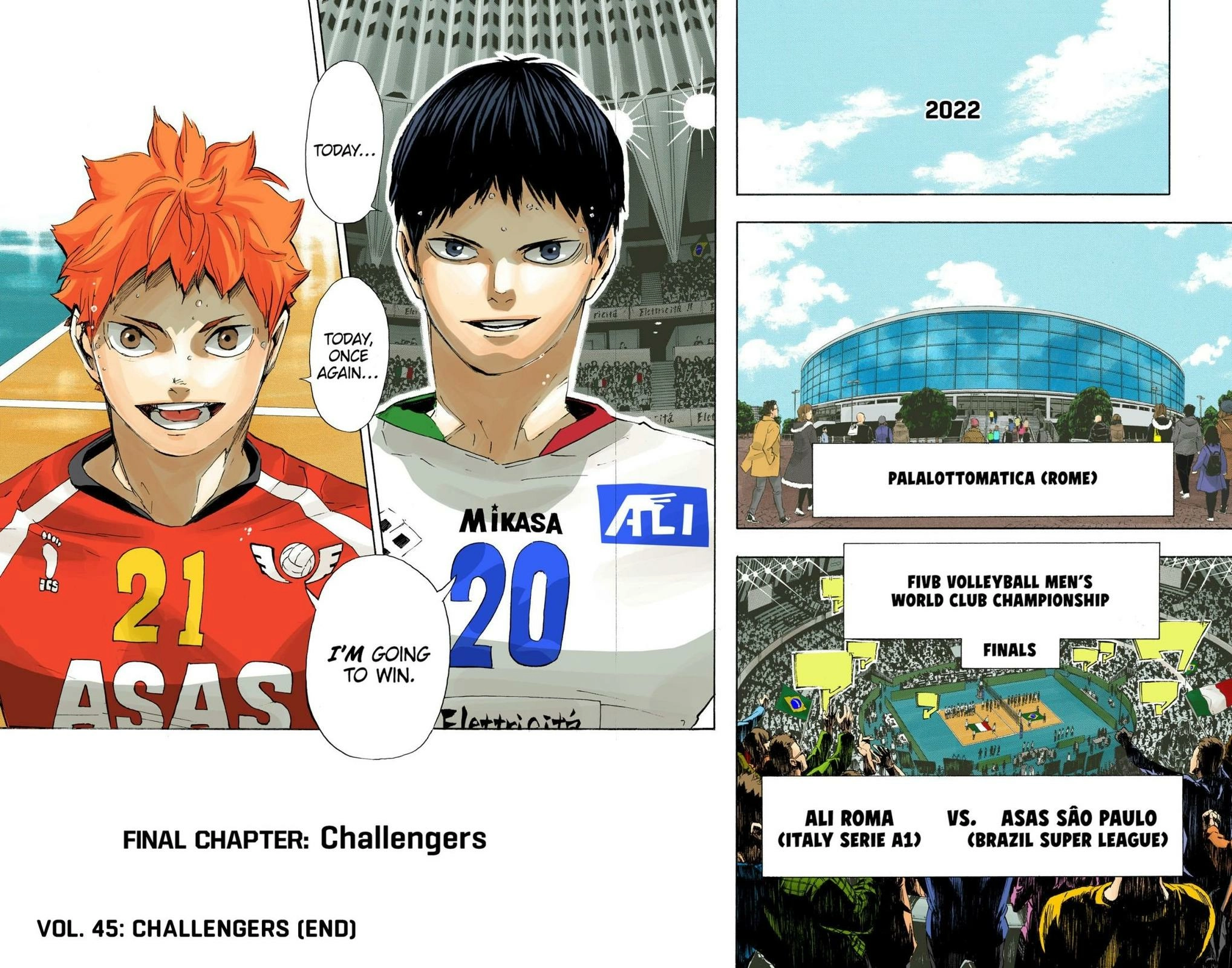 Read Haikyu!! (en) Manga Online