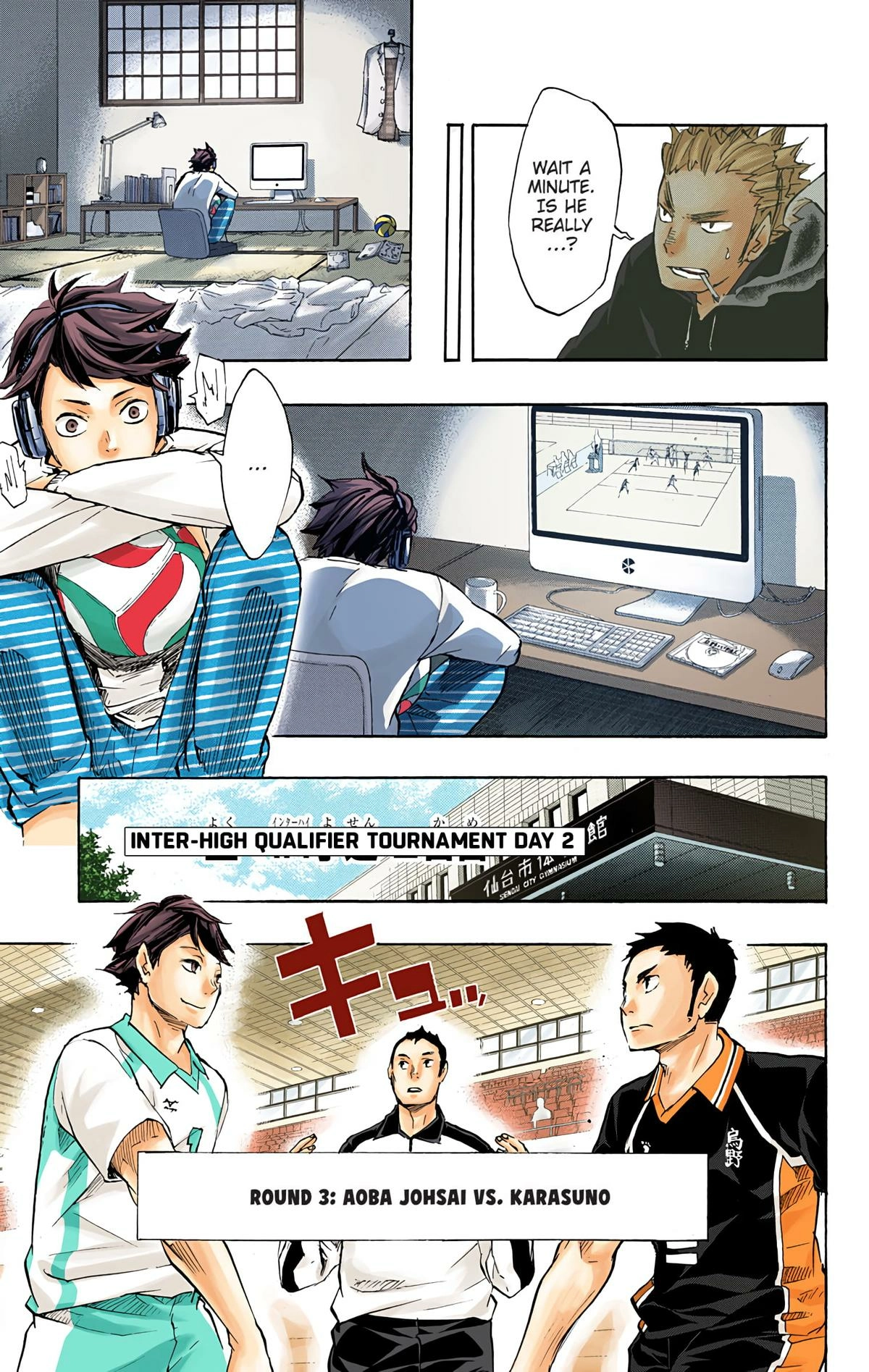 Read Haikyu!! (en) Manga Online