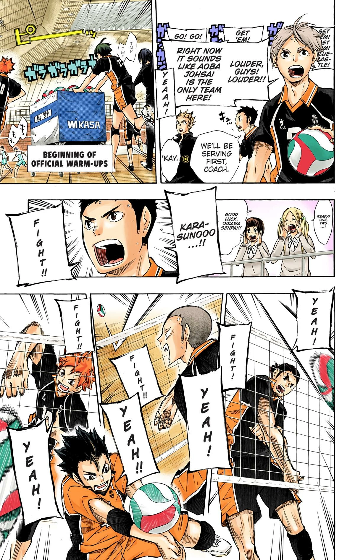 Read Haikyu!! (en) Manga Online