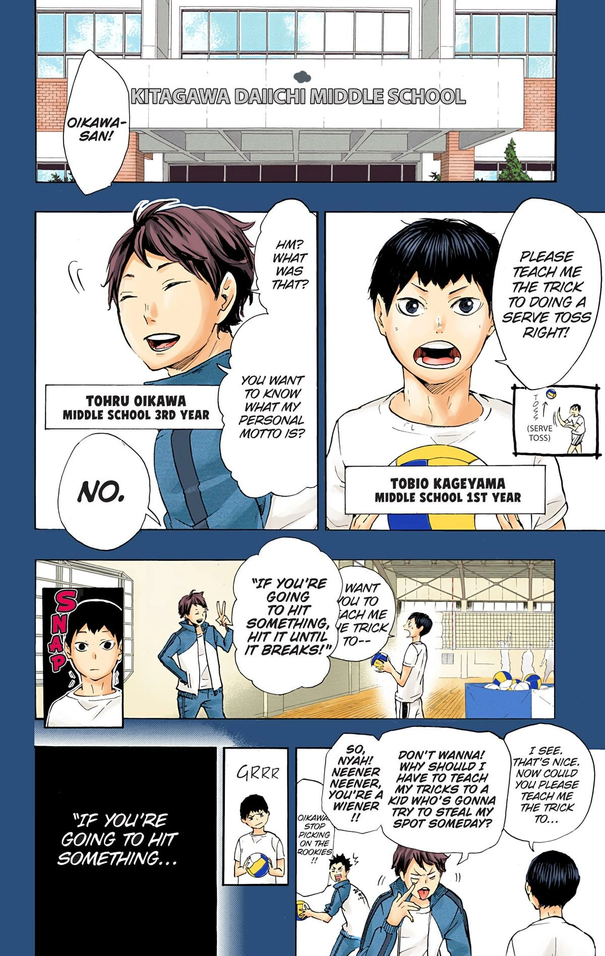 Read Haikyu!! (en) Manga Online