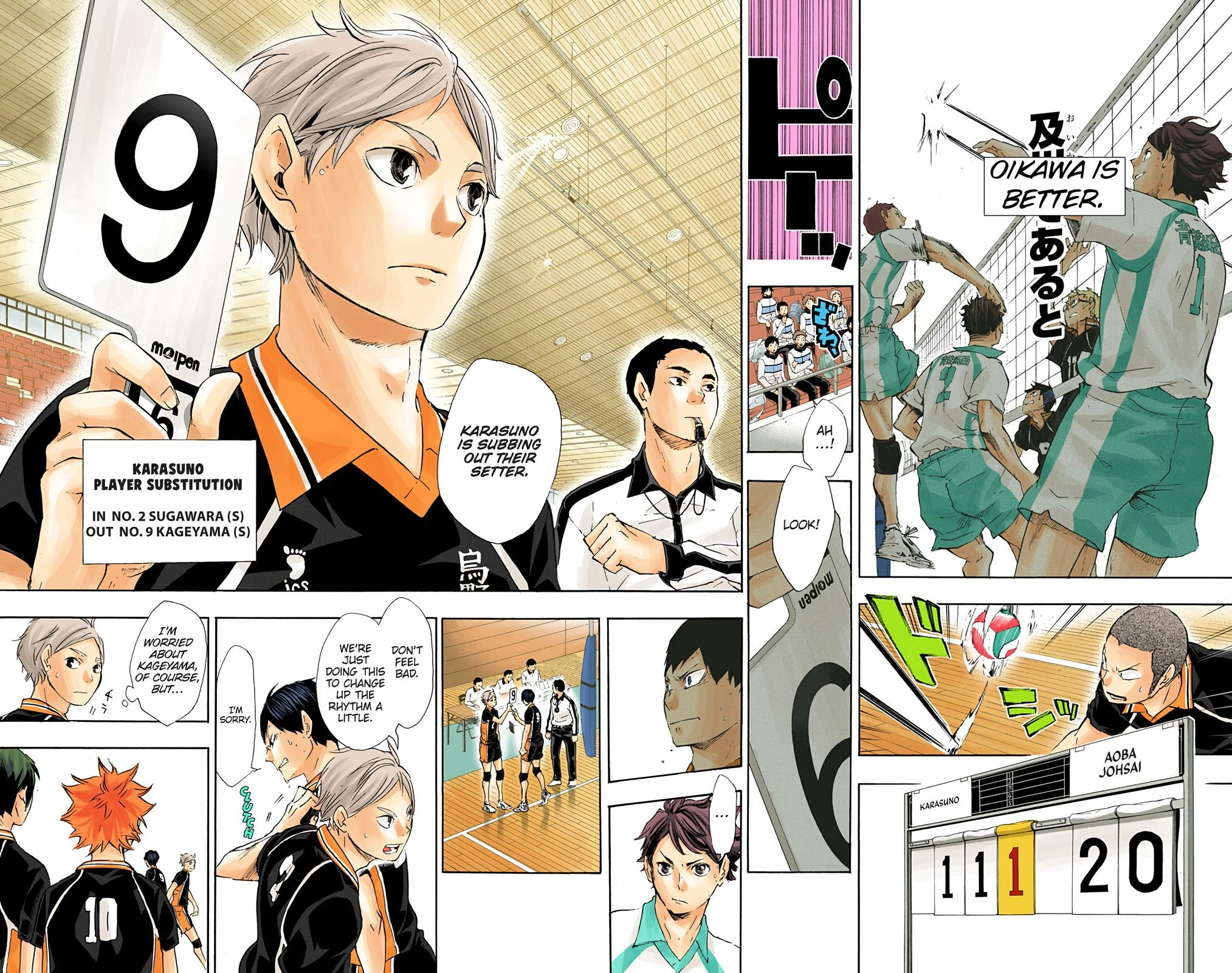Read Haikyu!! (en) Manga Online