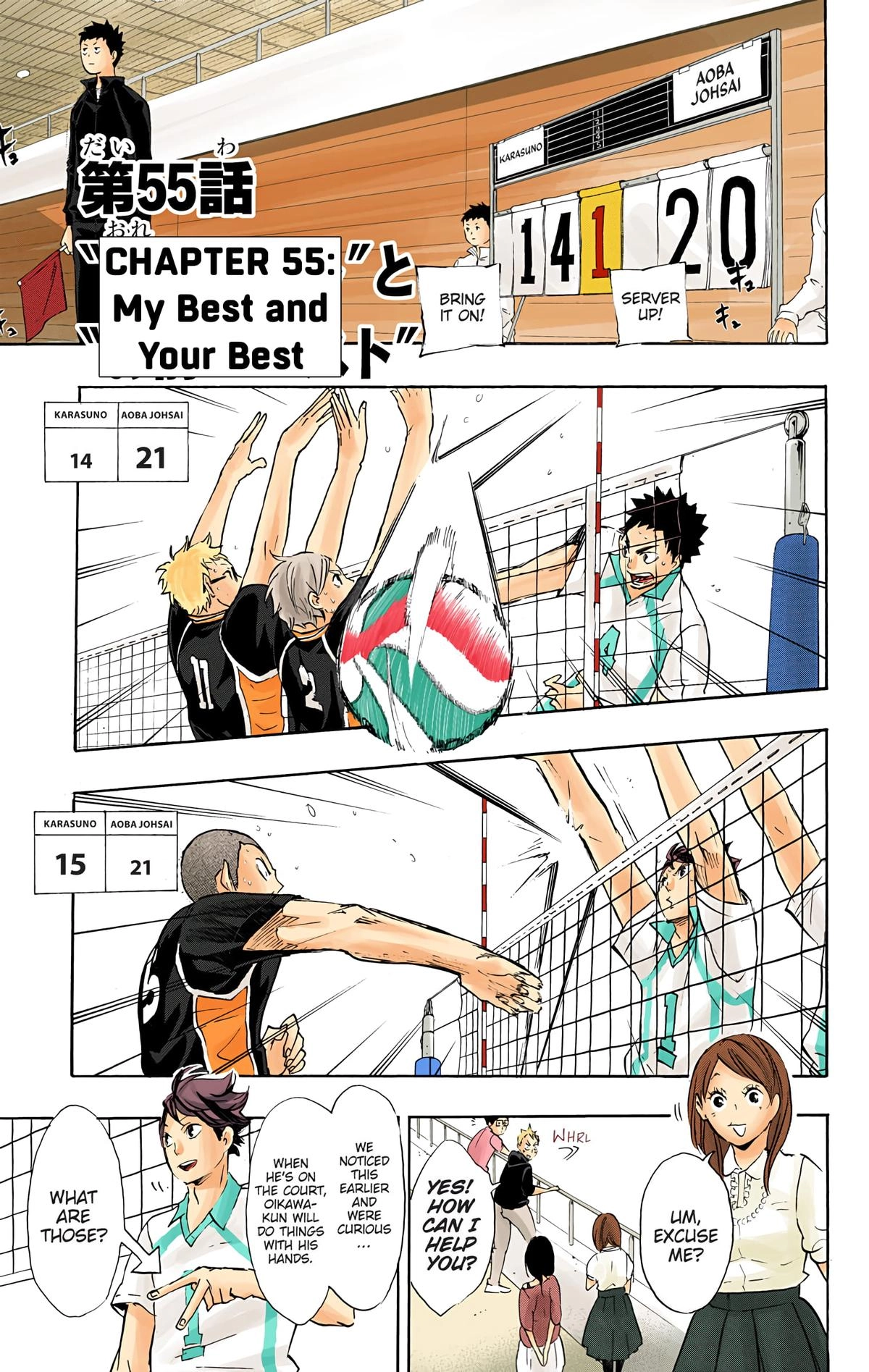 Read Haikyu!! (en) Manga Online