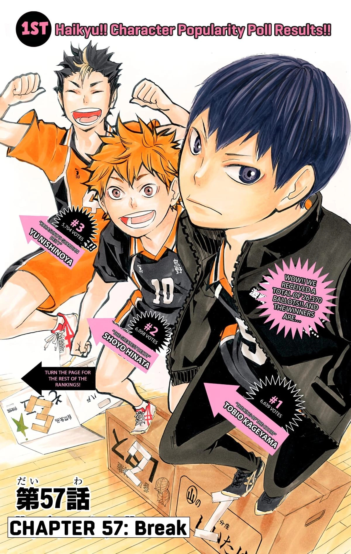 Read Haikyu!! (en) Manga Online