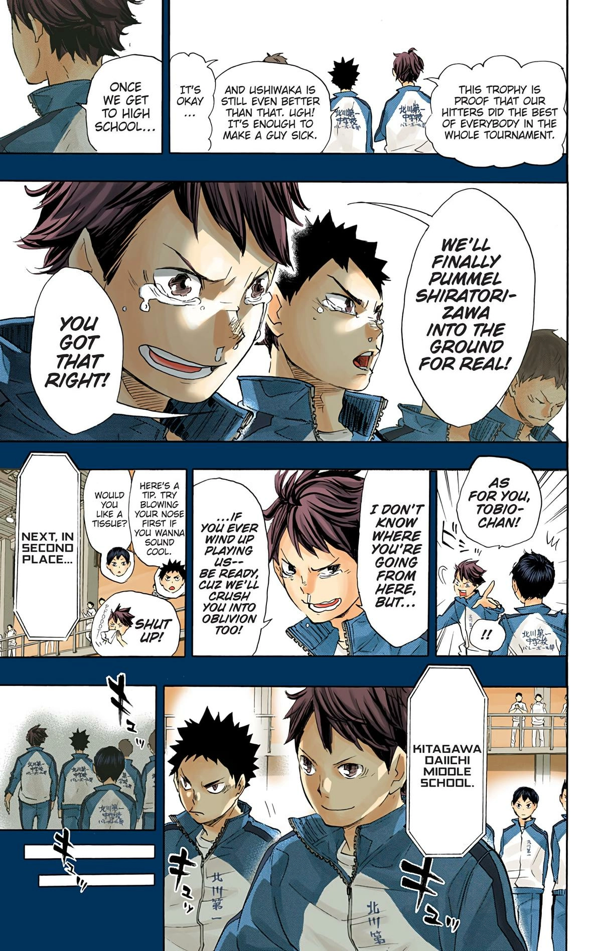 Read Haikyu!! (en) Manga Online