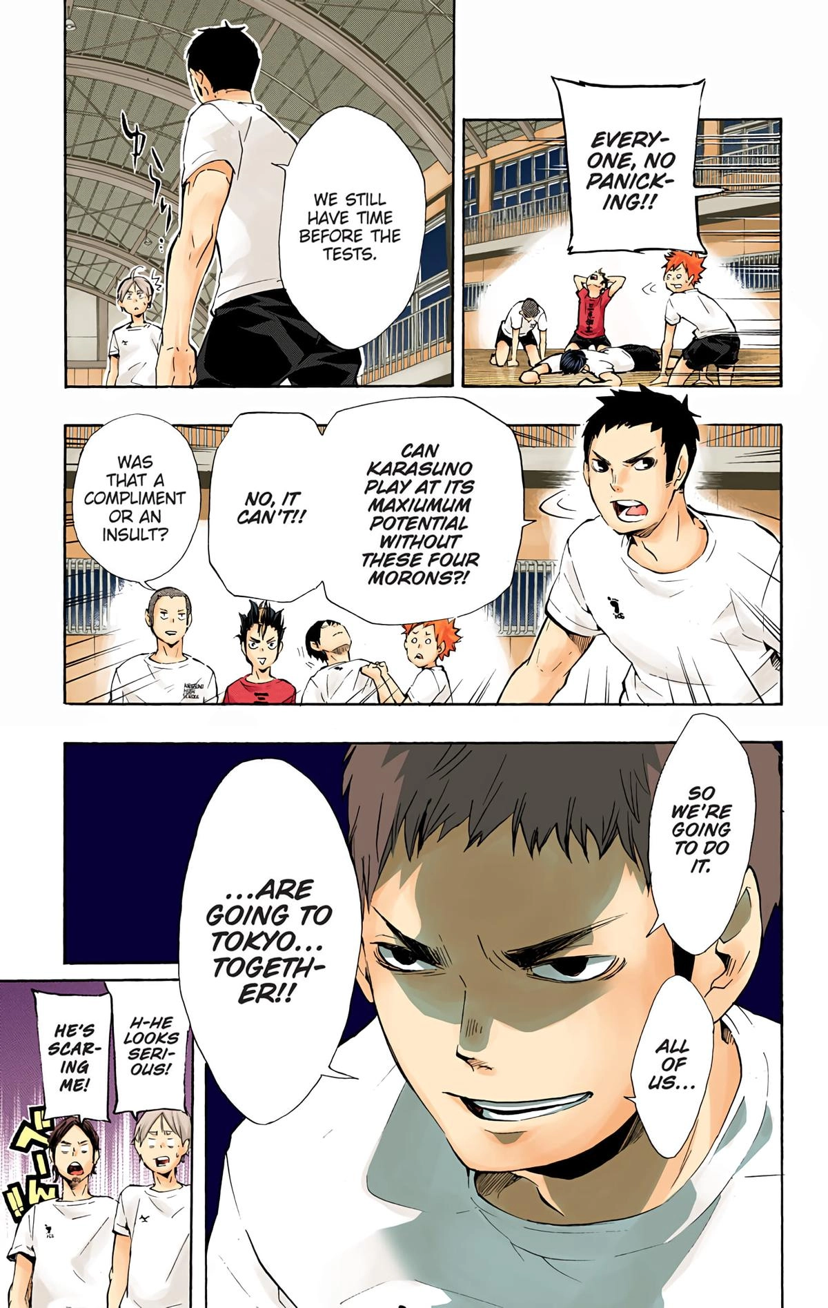 Read Haikyu!! (en) Manga Online