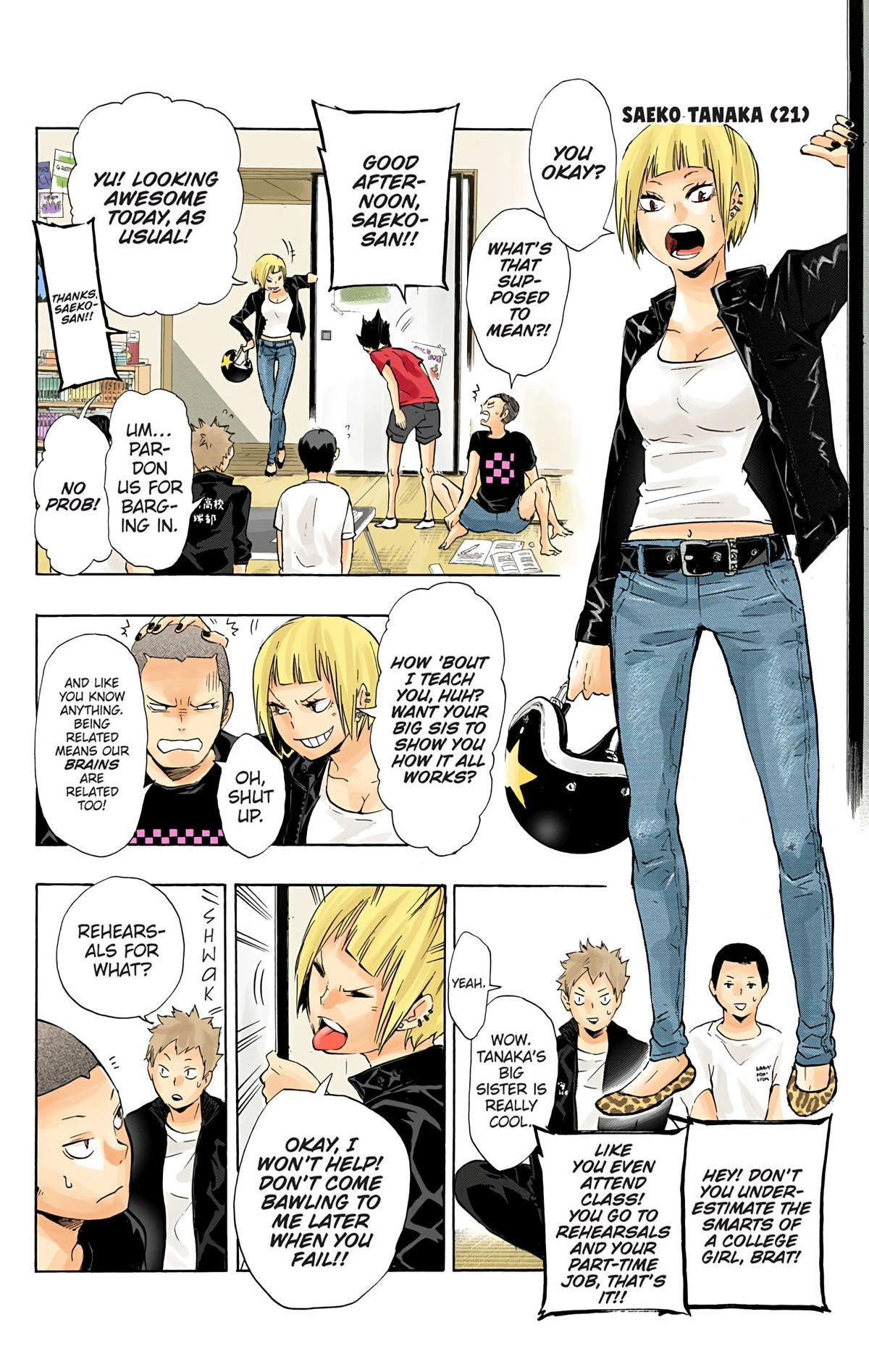 Read Haikyu!! (en) Manga Online