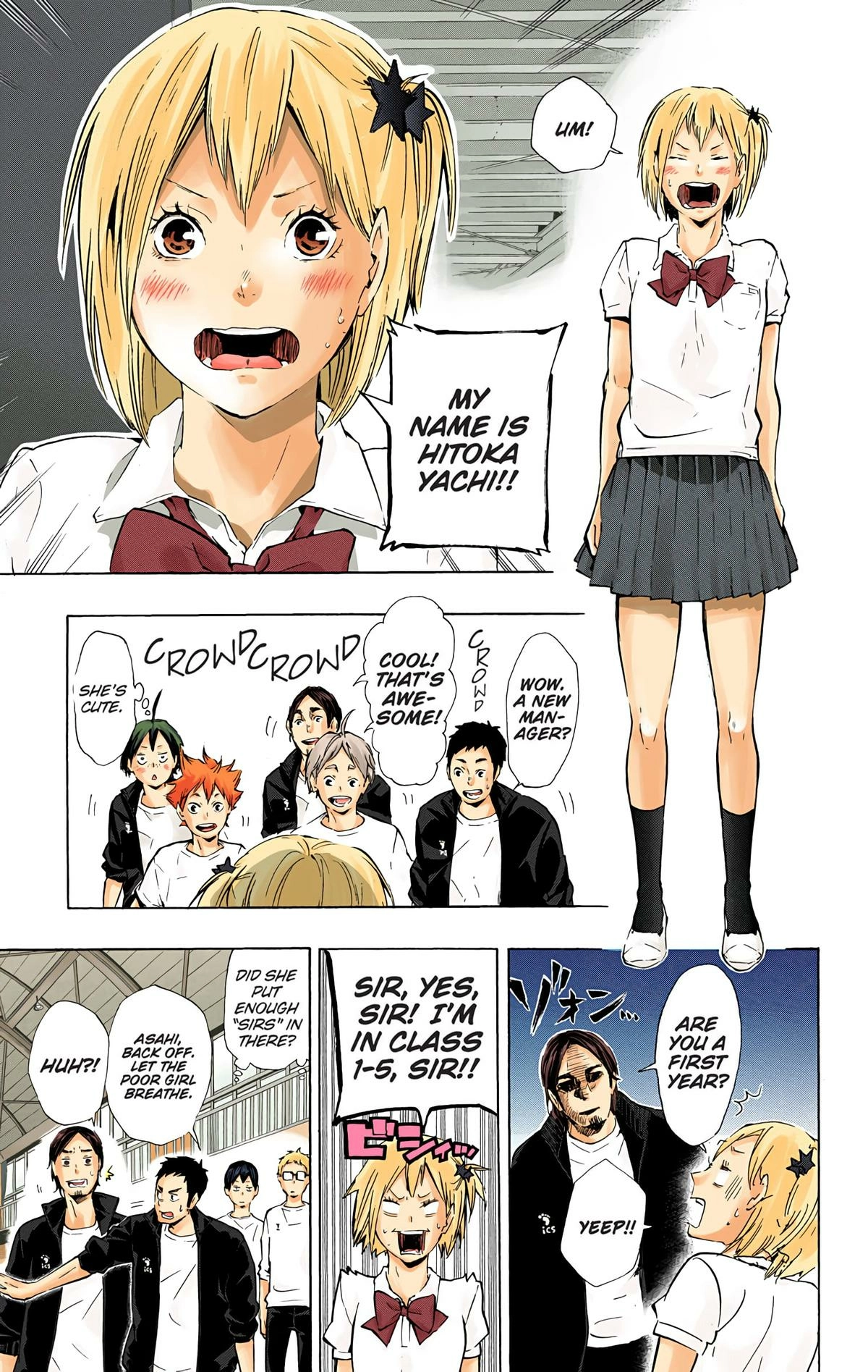 Read Haikyu!! (en) Manga Online