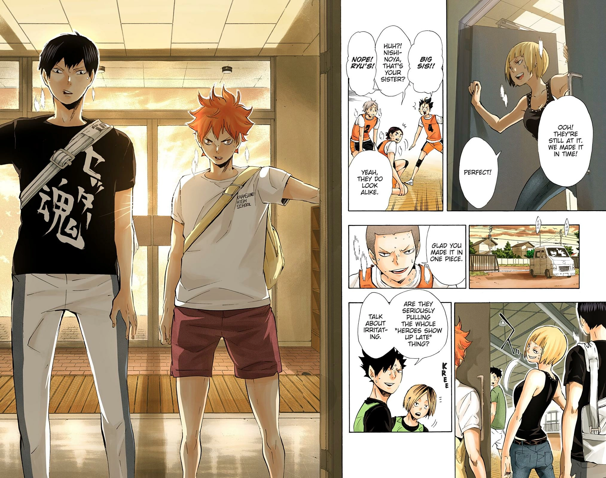 Read Haikyu!! (en) Manga Online